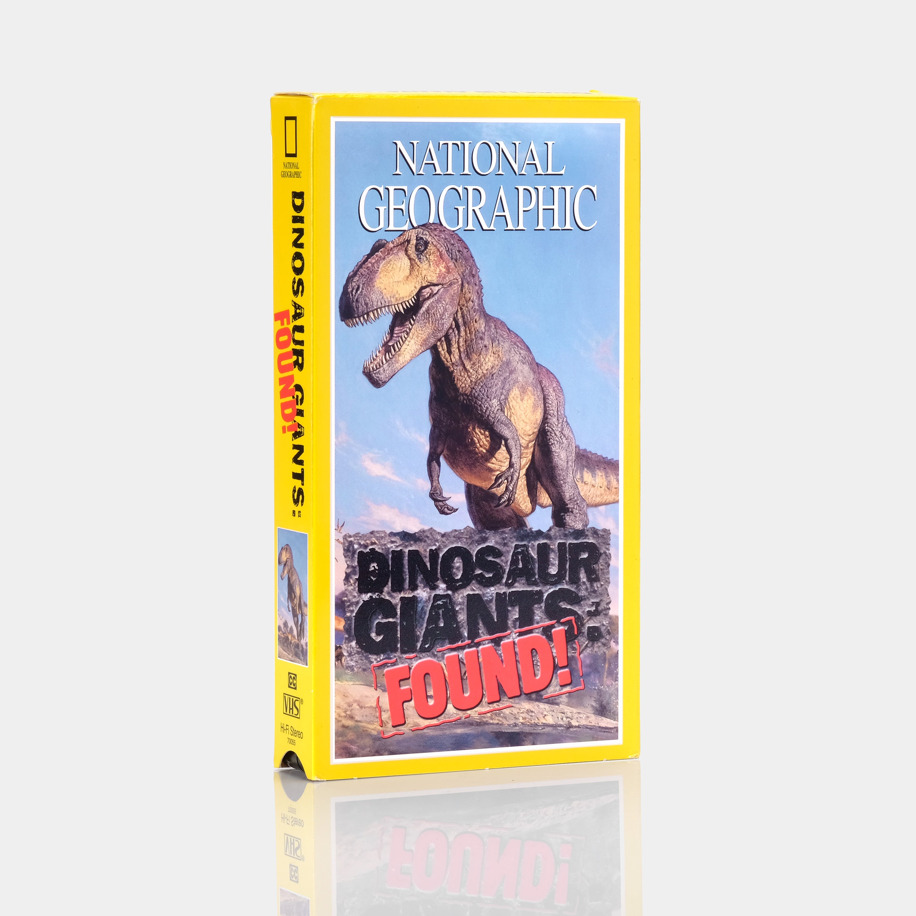 National Geographic-Dinosaur Giants: Found! VHS Tape