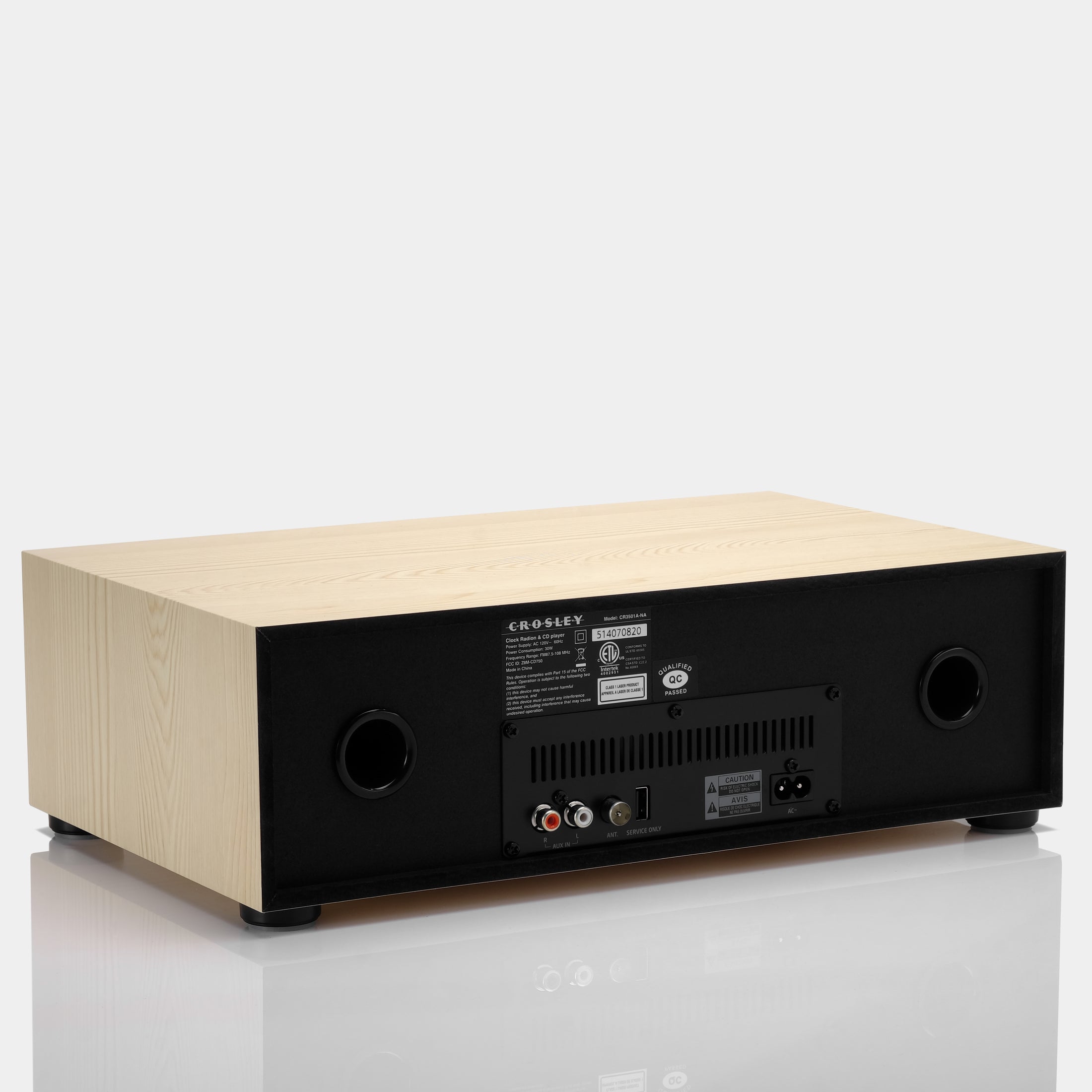 Crosley Fleetwood Natural Radio CD Player