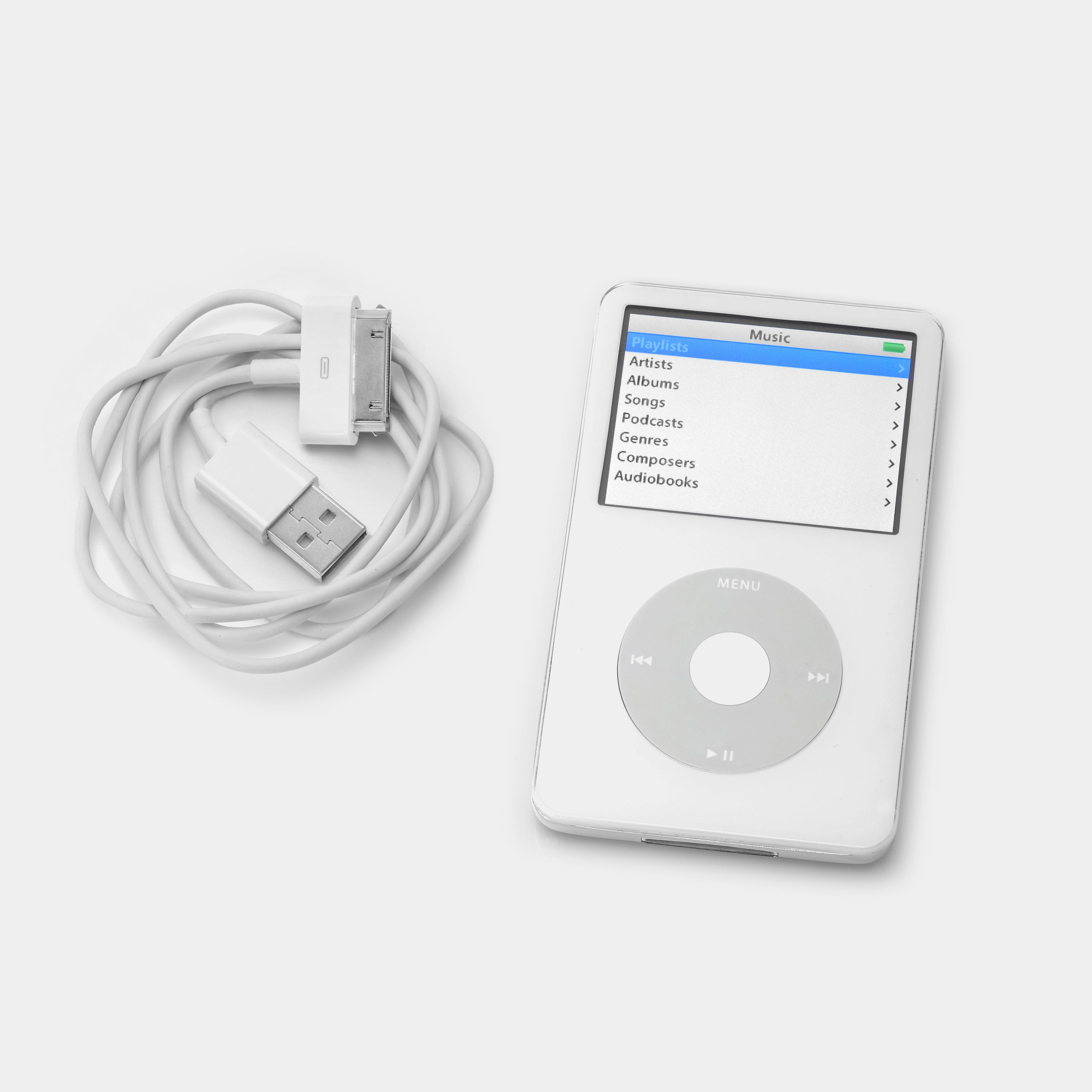 Apple iPod (5th Generation) White MP3 Player