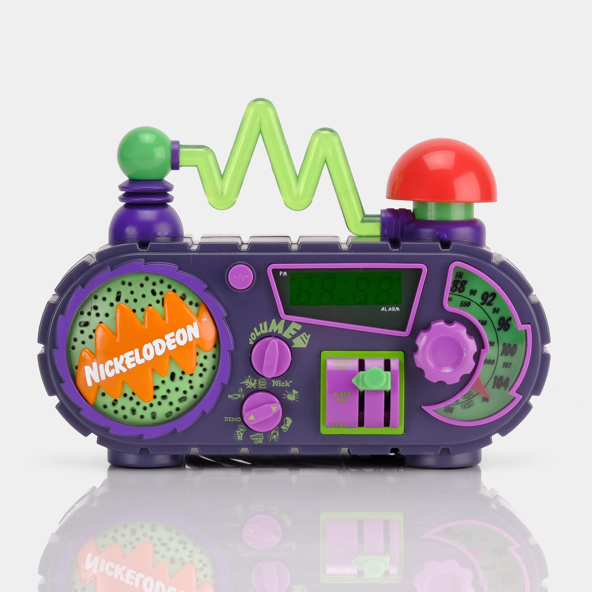 Nickelodeon Time Blaster AM/FM Alarm Clock Radio