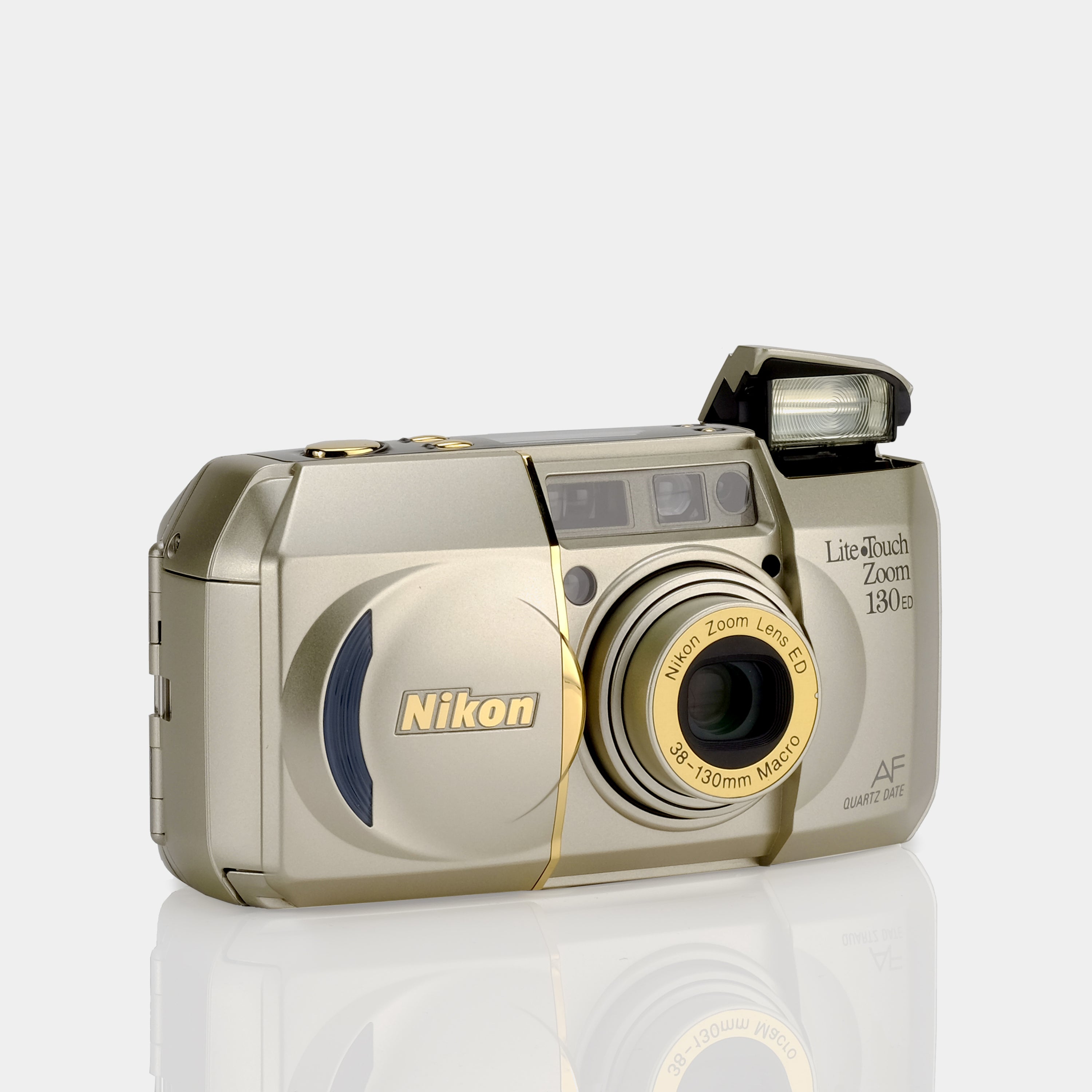 Nikon Lite-Touch Zoom 130 ED 35mm Point And Shoot Film Camera (New Old Stock)