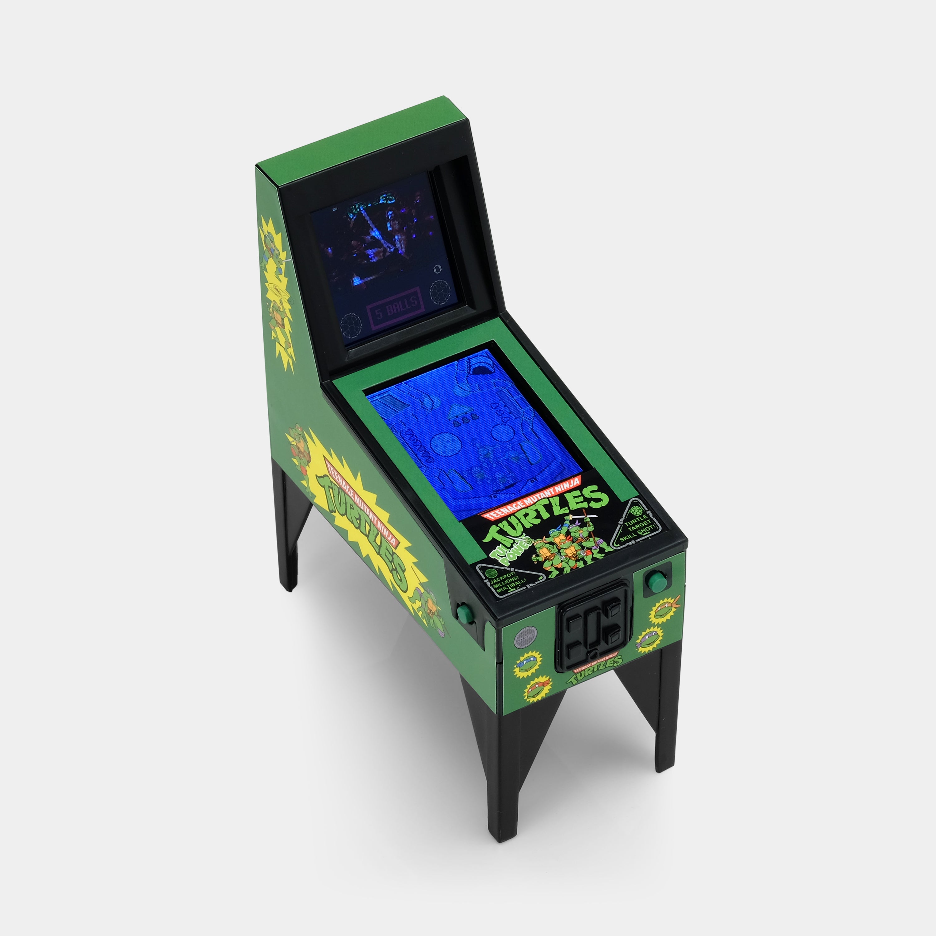 Boardwalk Arcade Teenage Mutant Ninja Turtle Electronic Pinball Game