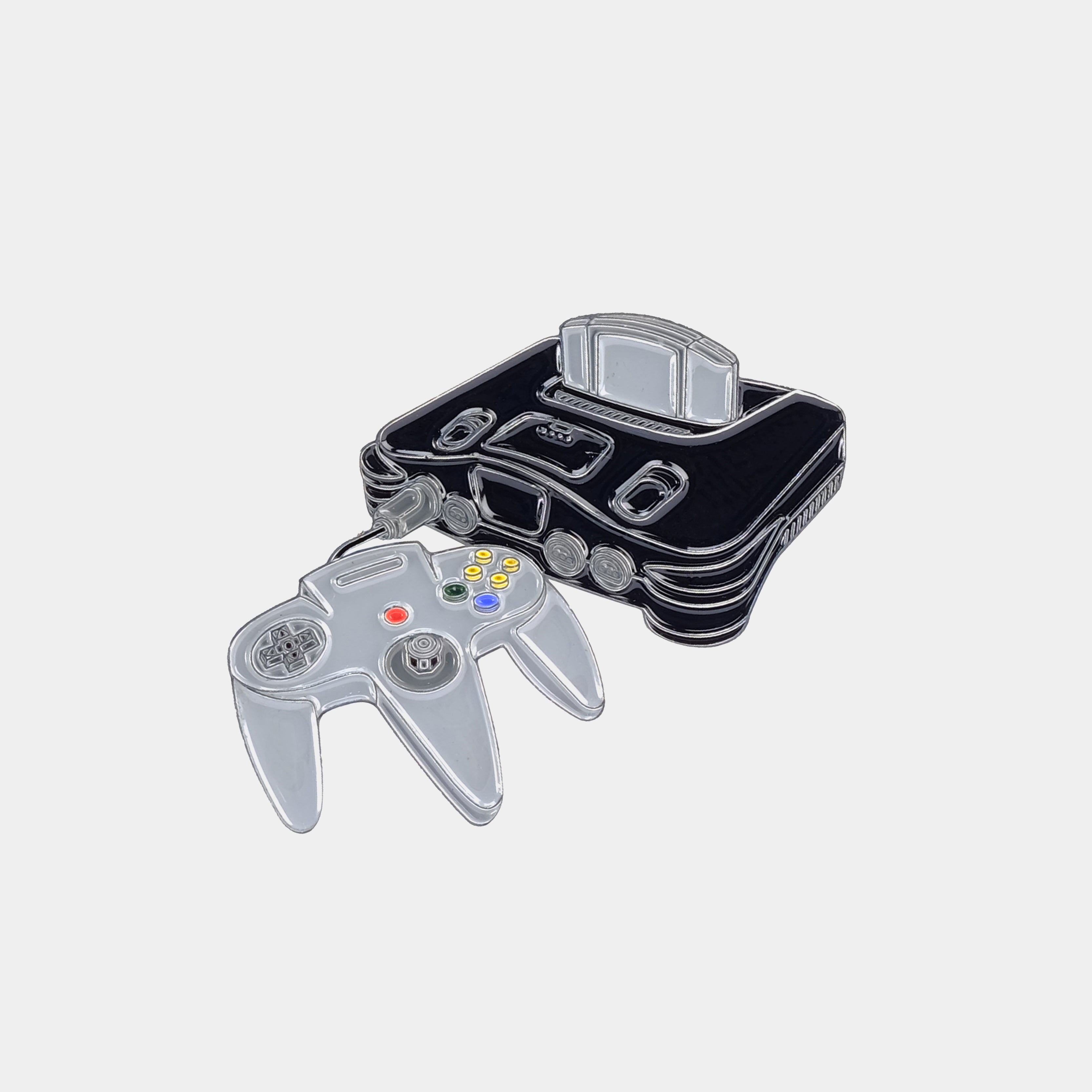 Nintendo N64 Console Enamel Pin