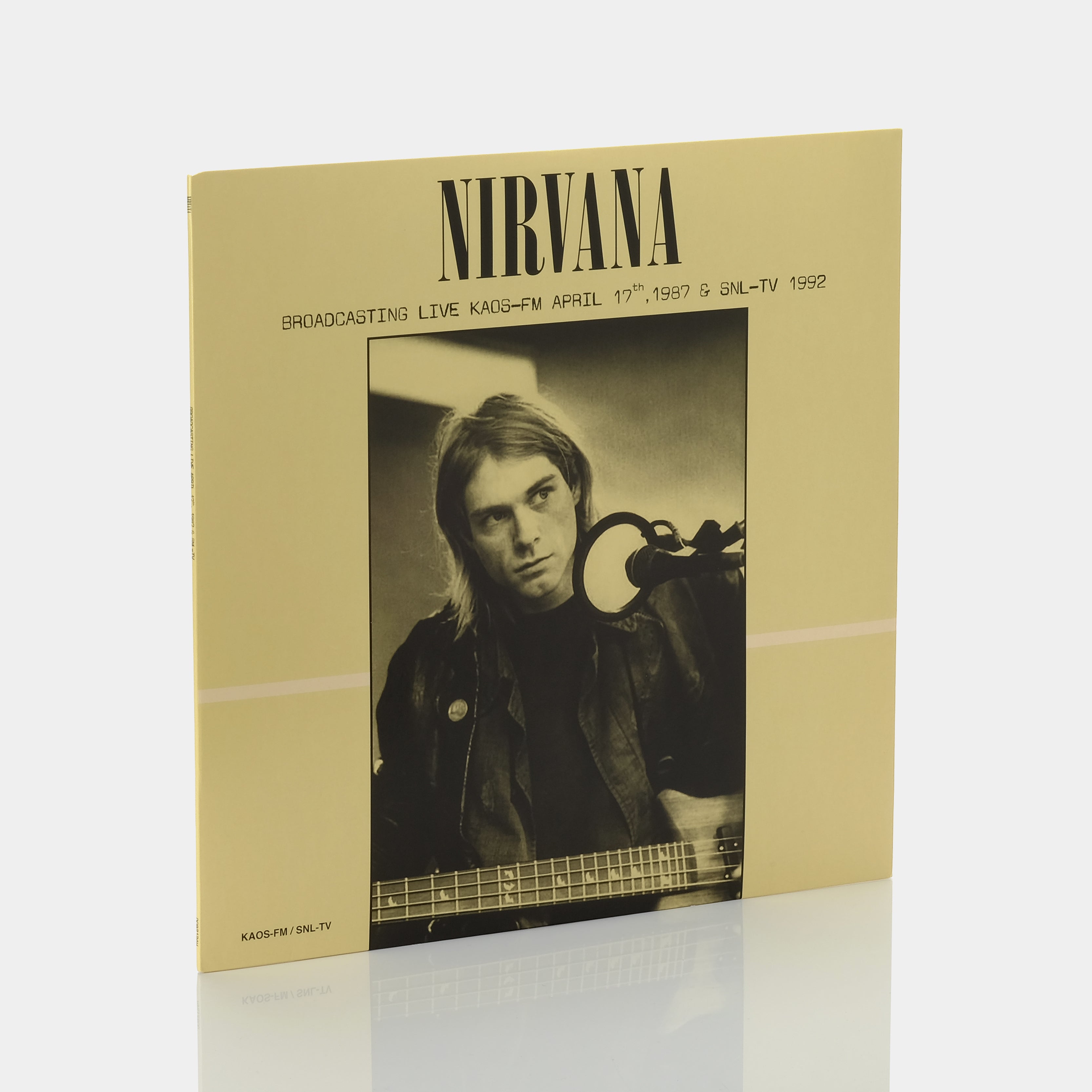 Nirvana - Broadcasting Live KAOS-FM April 17, 1987 & SNL-TV 1992 LP Green Vinyl Record