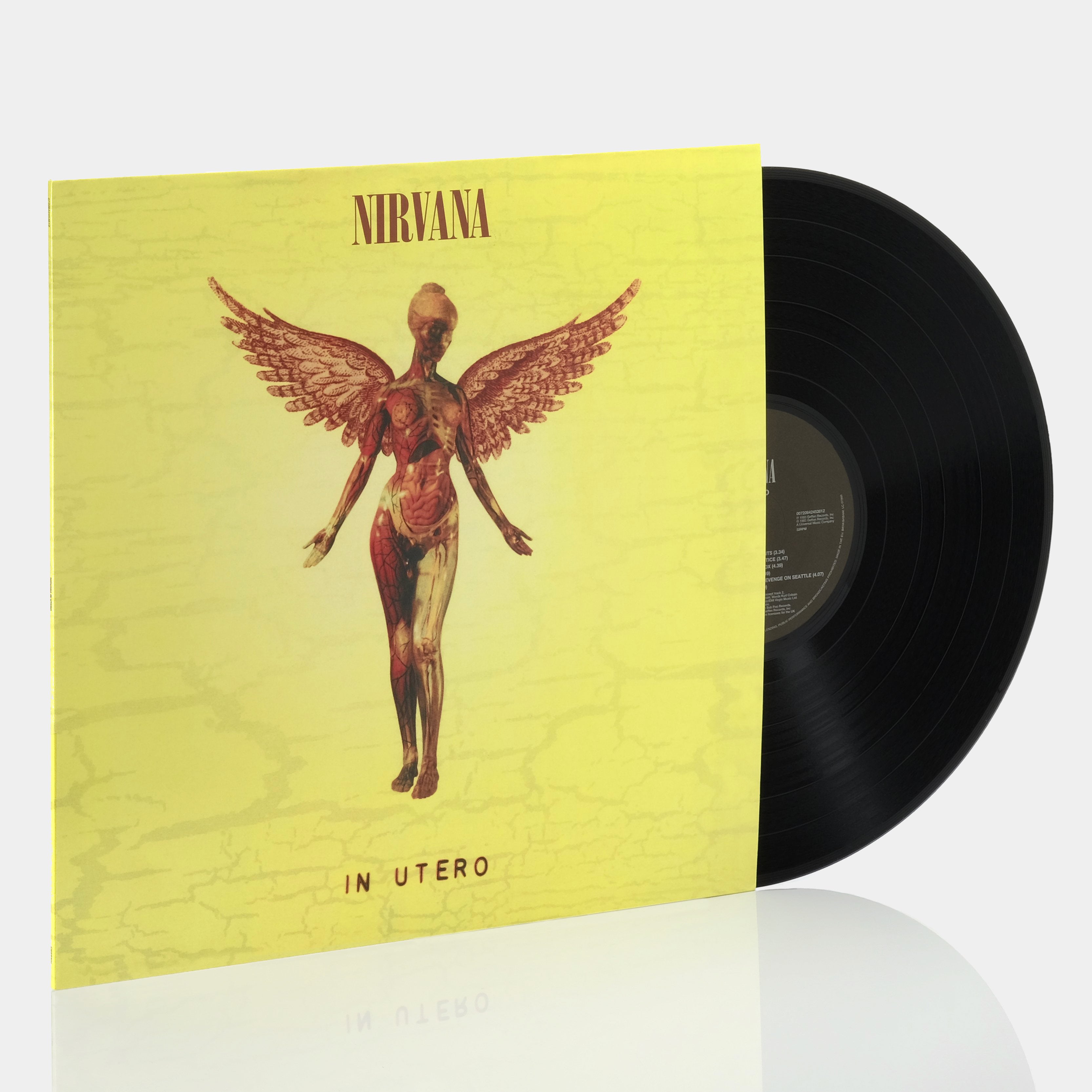 NIRVANA IN UTERO LPアナログ レコード - レコード