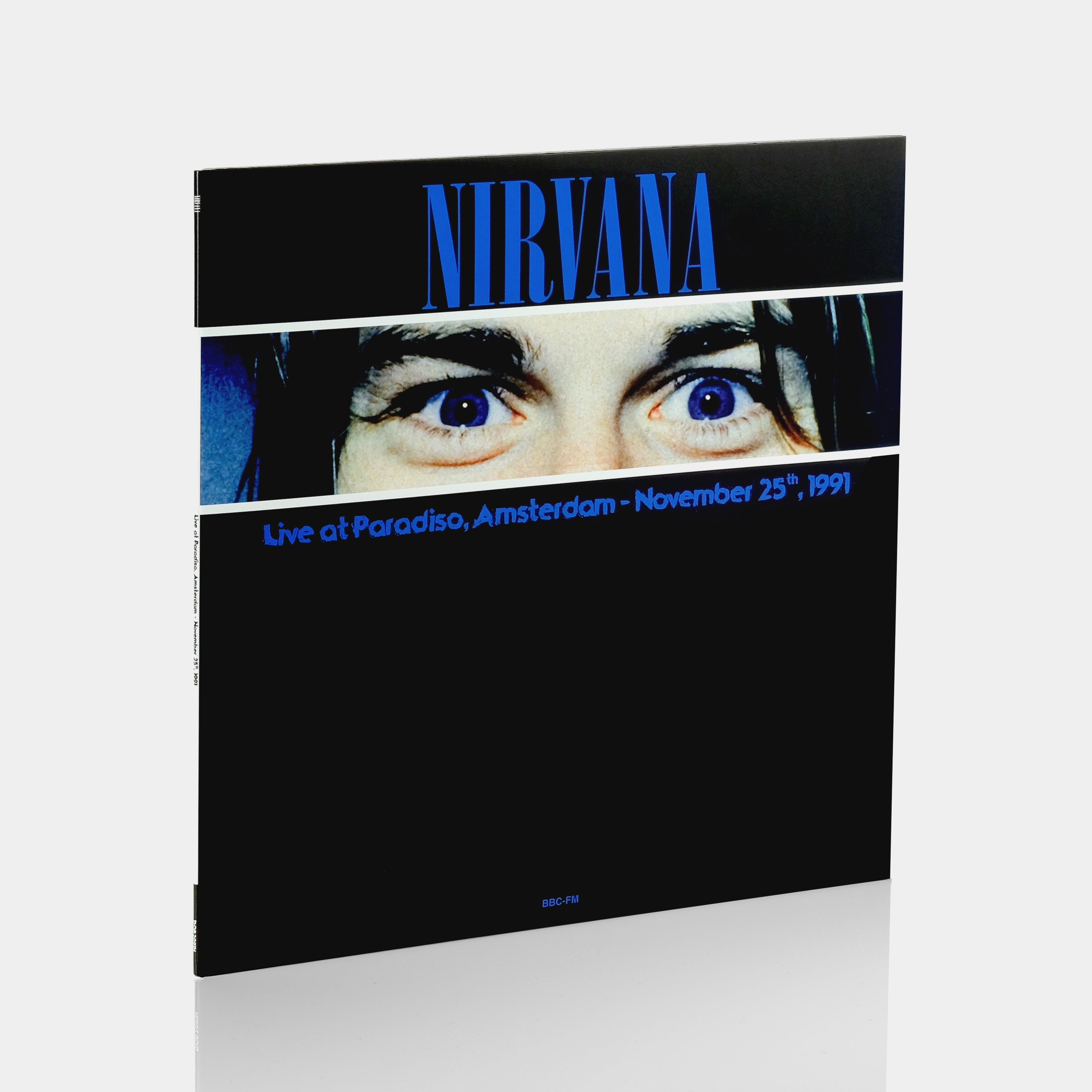 Nirvana - Live at Paradiso, Amsterdam - November 25th, 1991 LP Blue Vinyl Record