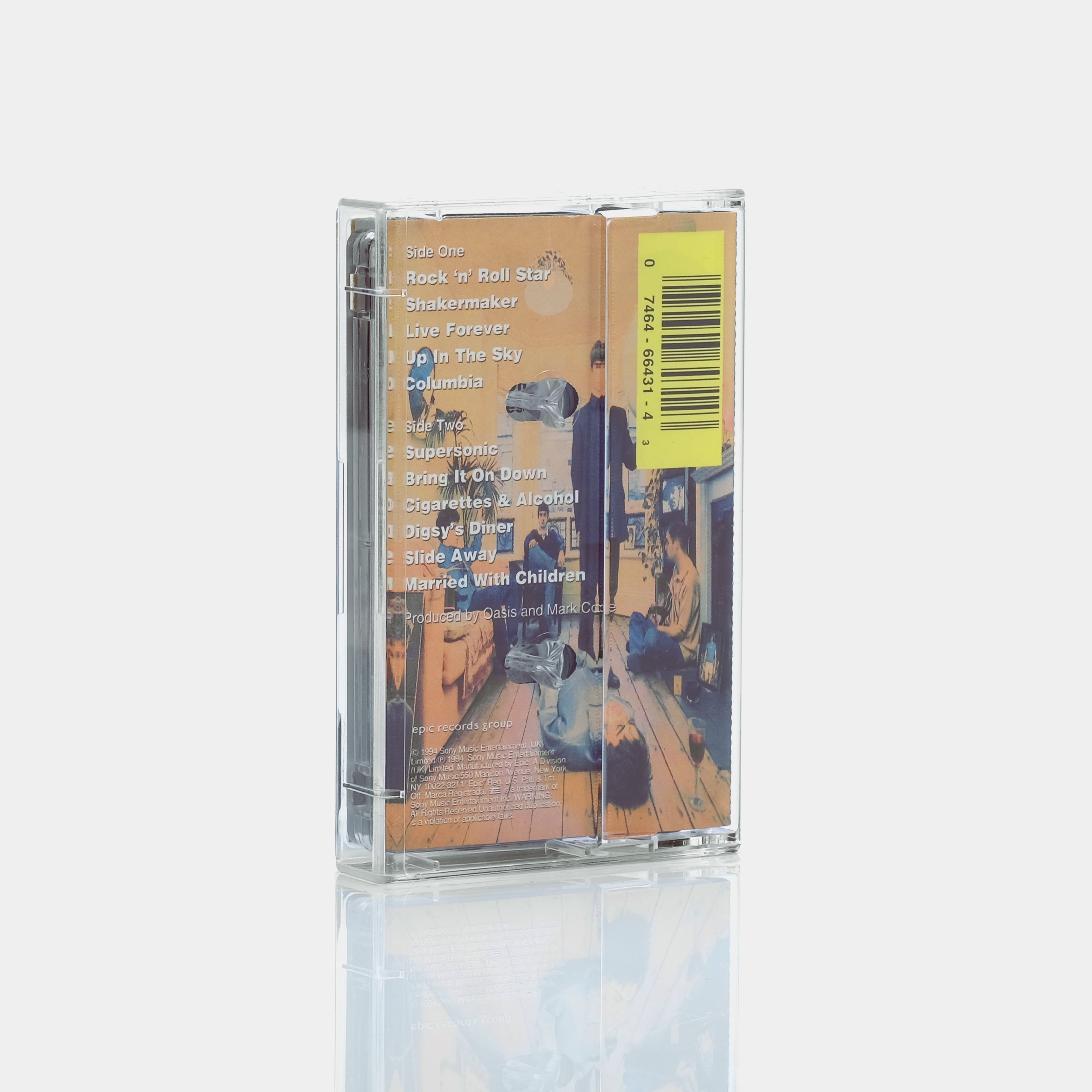 Oasis - Definitely Maybe Cassette Tape