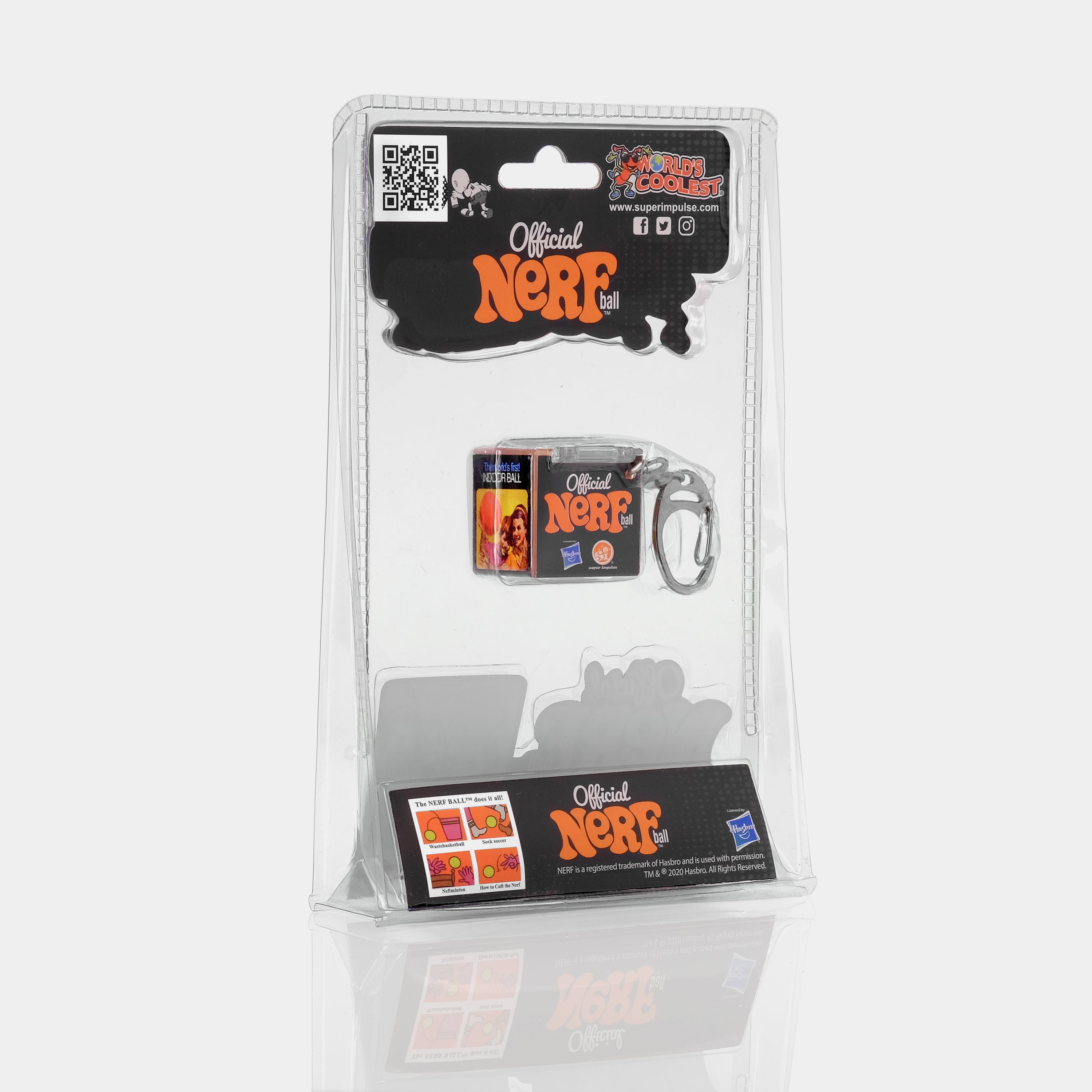 World's Coolest Official Nerf Ball Keychain