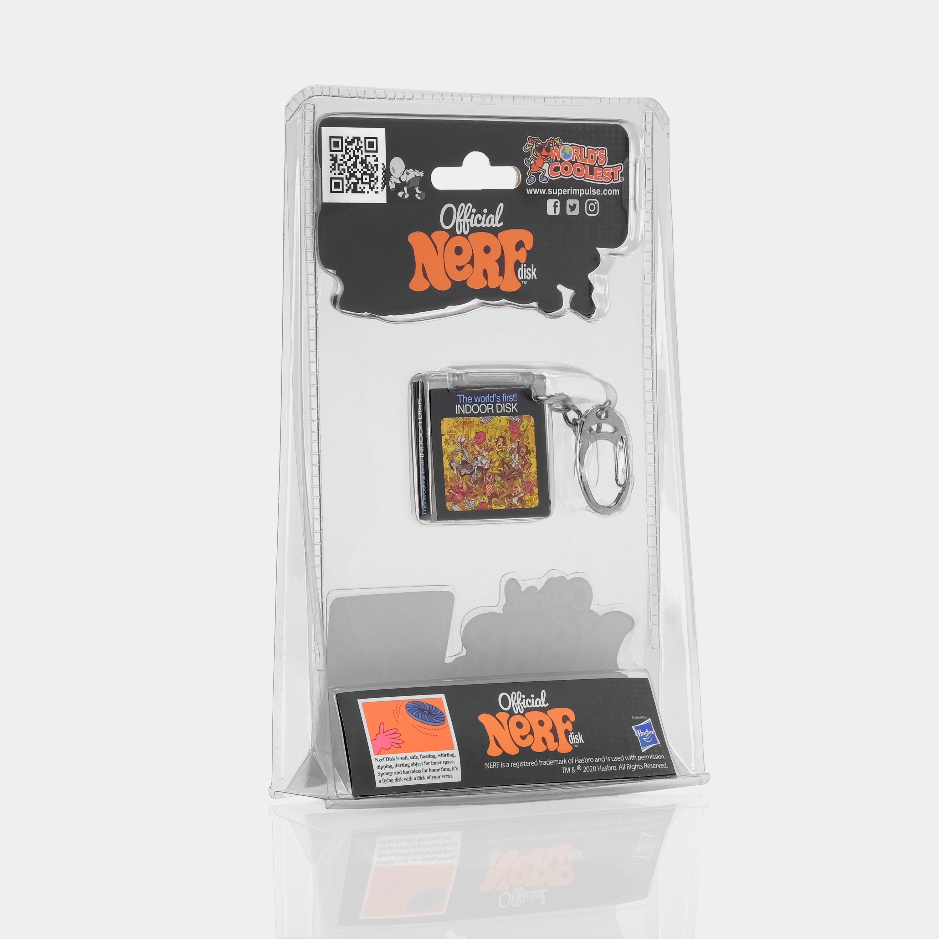World's Coolest Official Nerf Disk Keychain