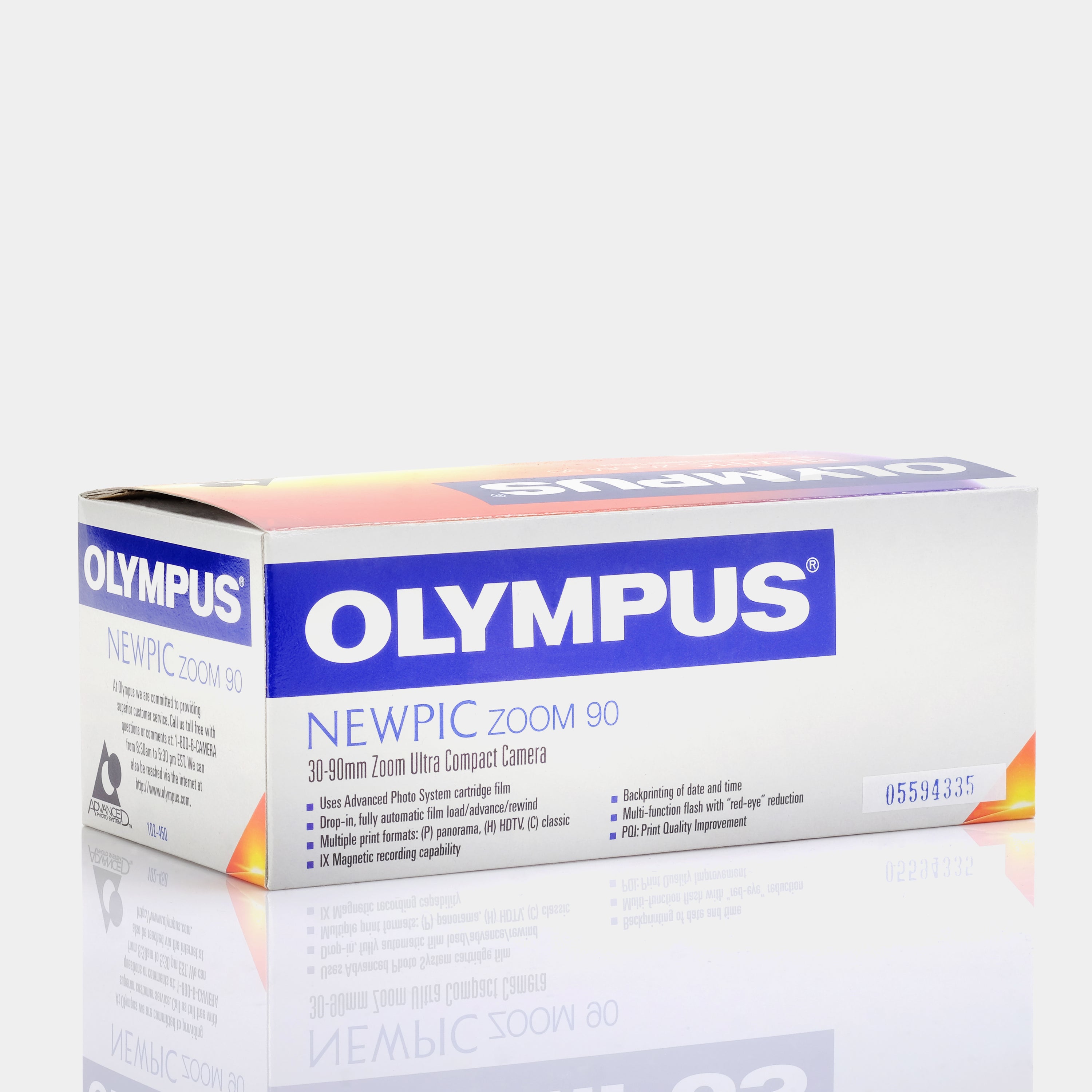Olympus NEWPIC Zoom 90 APS Point and Shoot Film Camera