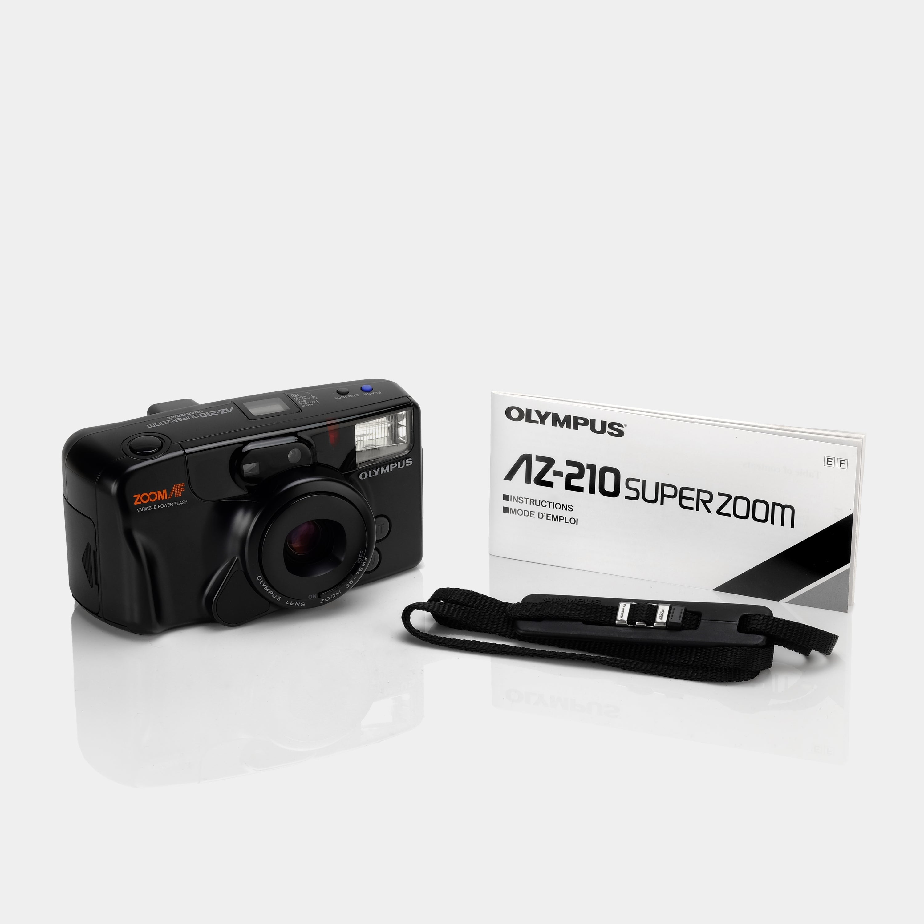 Olympus AZ-210 Superzoom 35mm Point And Shoot Film Camera (New Old Stock)
