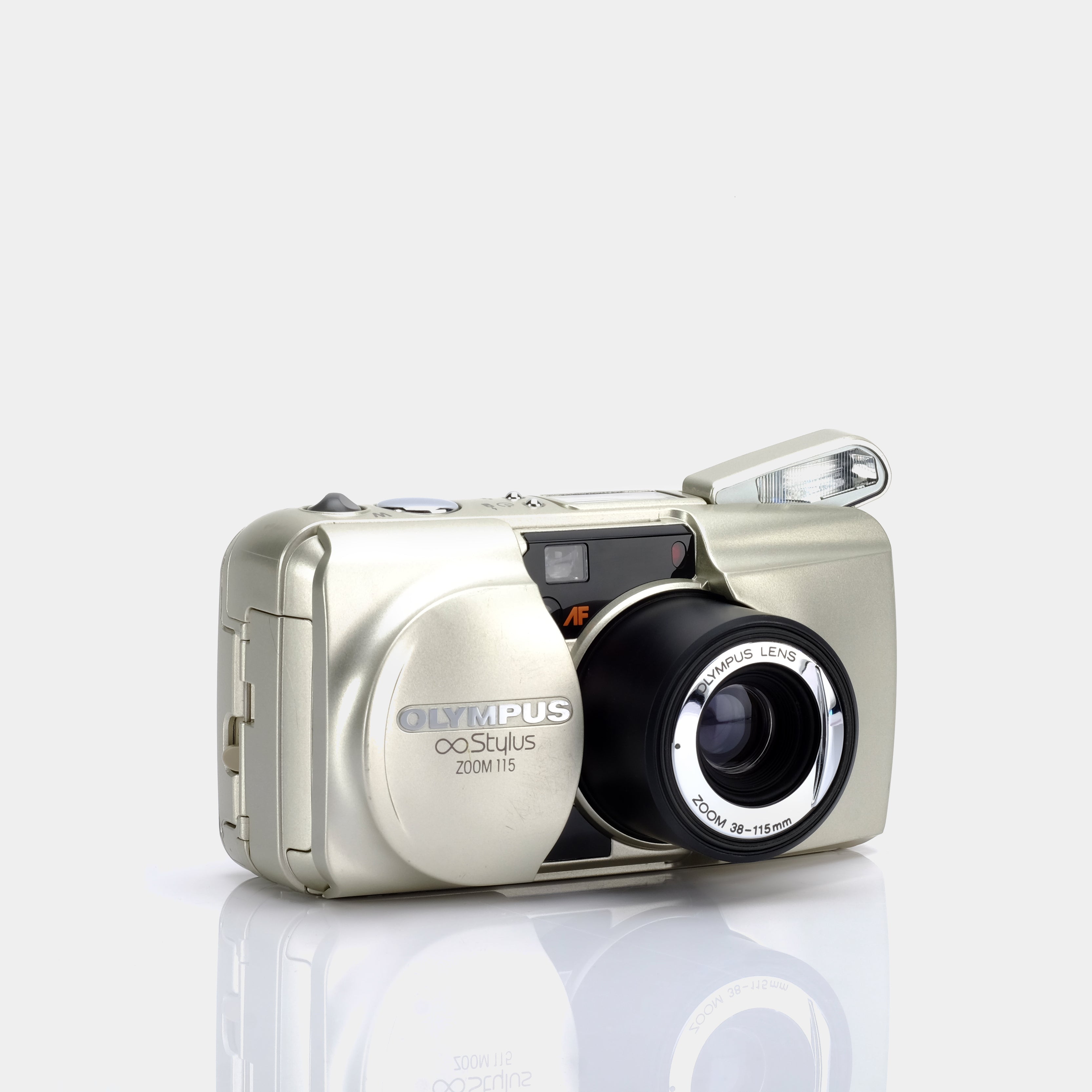 Olympus ∞ Infinity Stylus Zoom 115 35mm Point and Shoot Film Camera