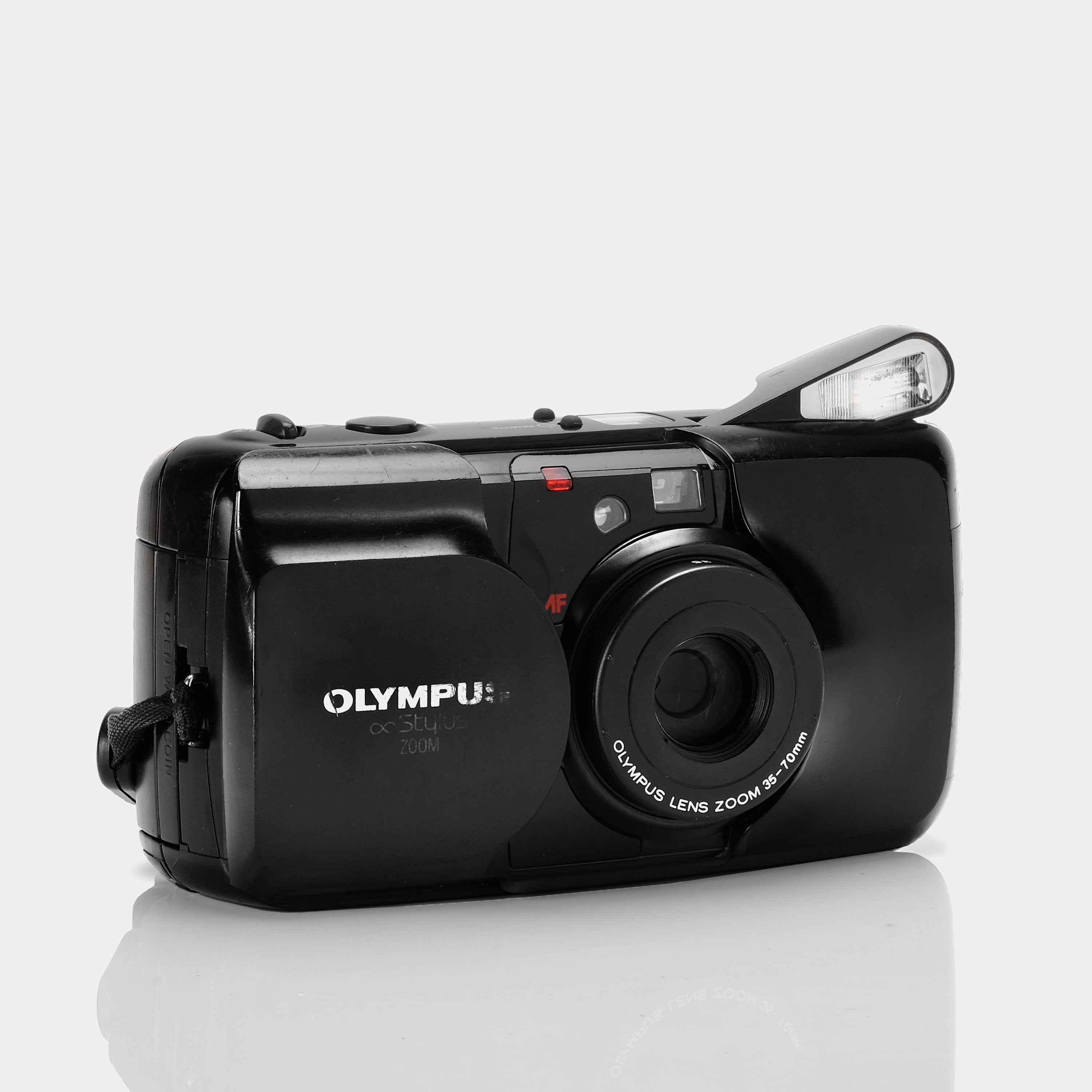 Olympus ∞ Infinity Stylus Zoom 35mm Point and Shoot Film Camera