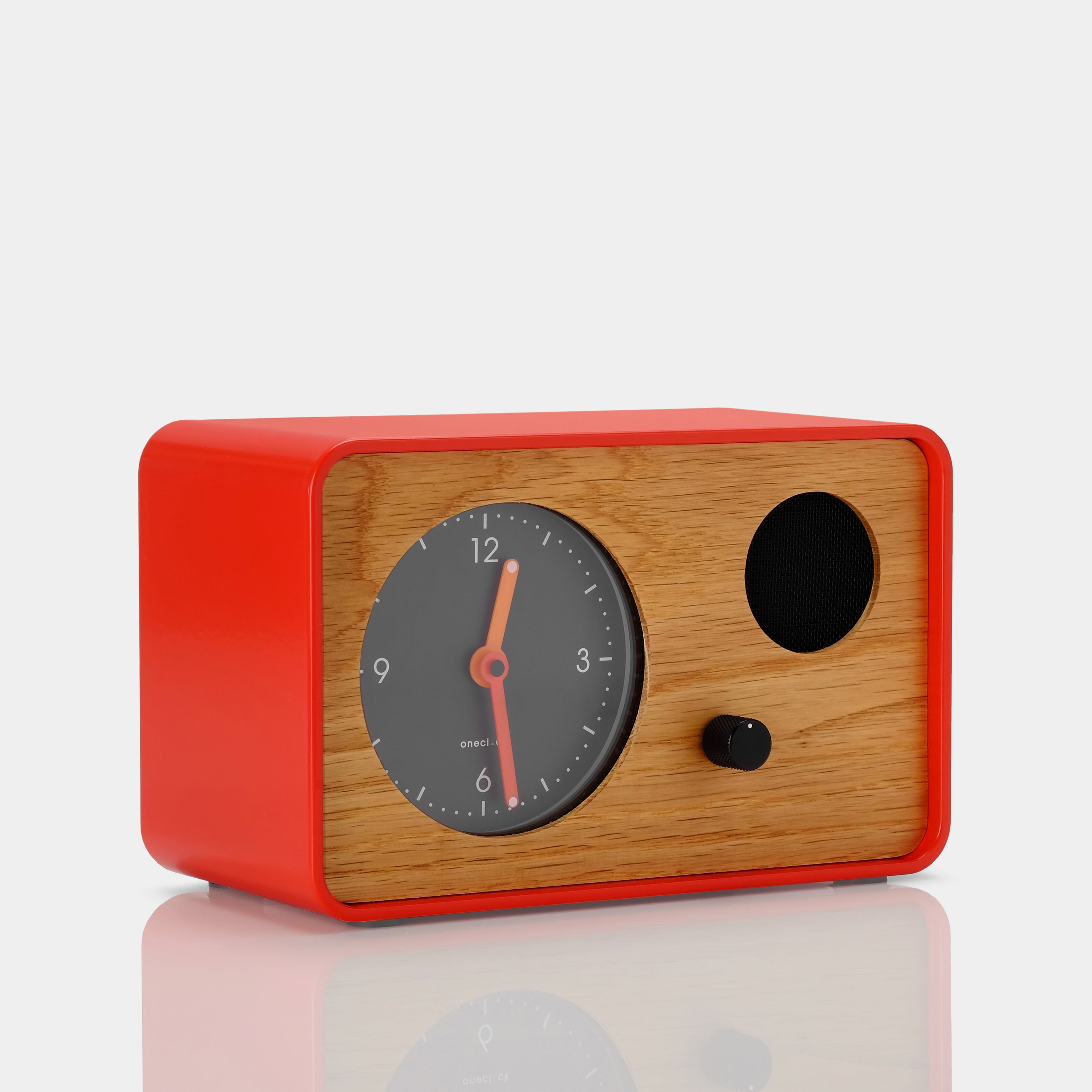 OneClock Red Analog Waking Clock