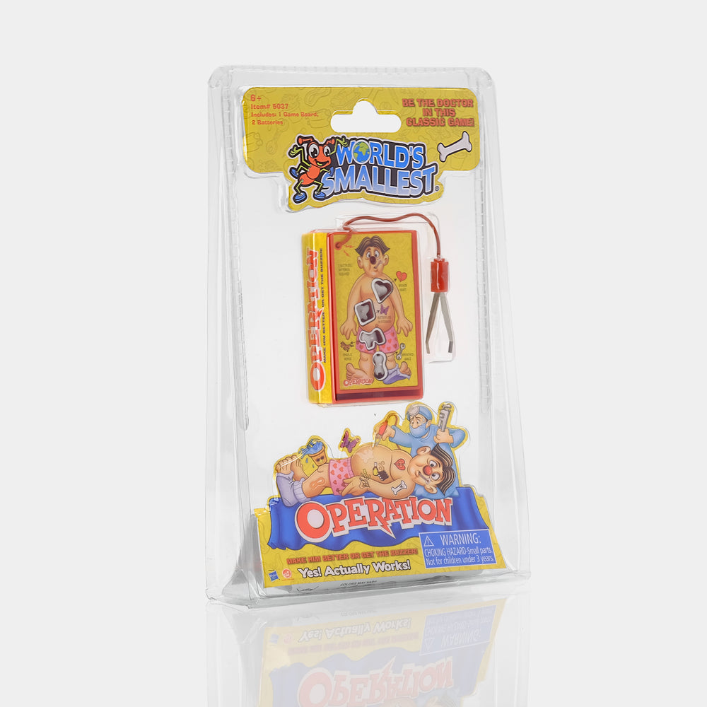 Knick Knack Toy Shack World's Smallest Trouble Game, Portable Case, Gameboard, Pegs, Pop-O-Matic Bubble - Foto 7