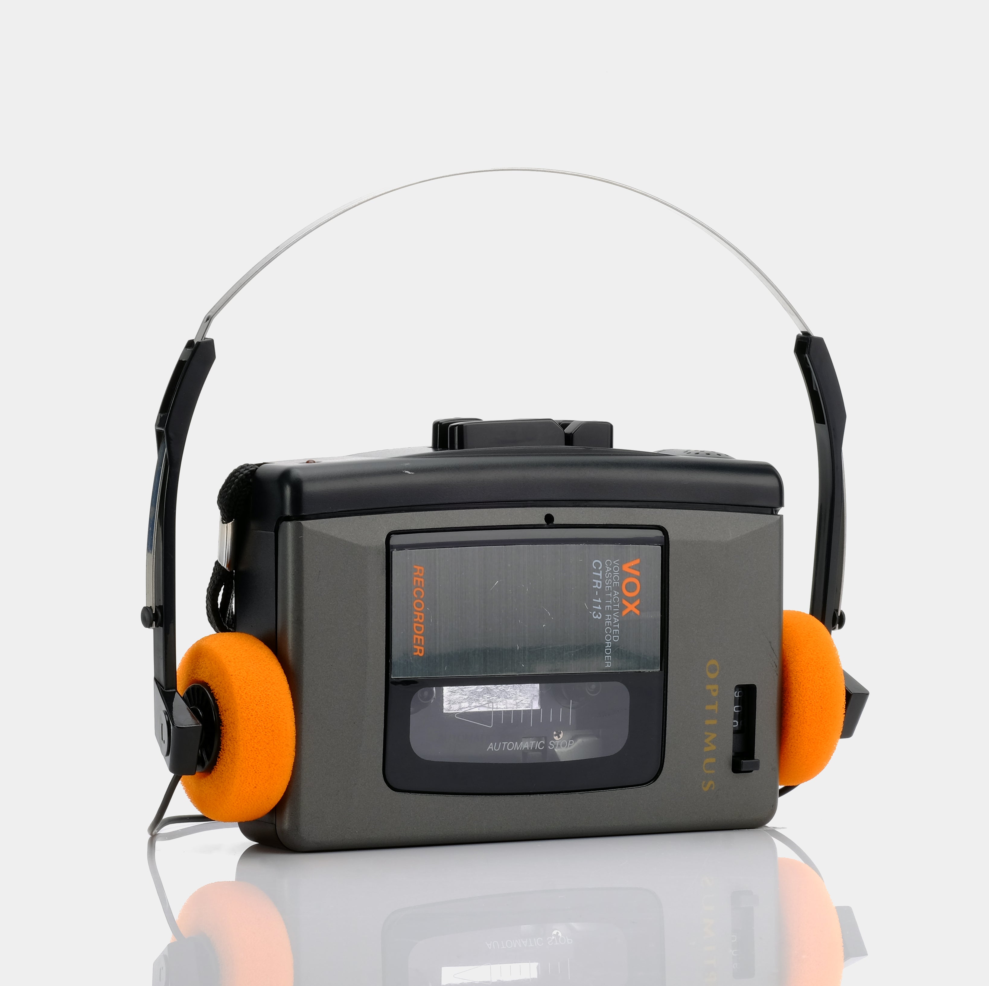 Optimus CTR-113 Portable Cassette Player/Recorder