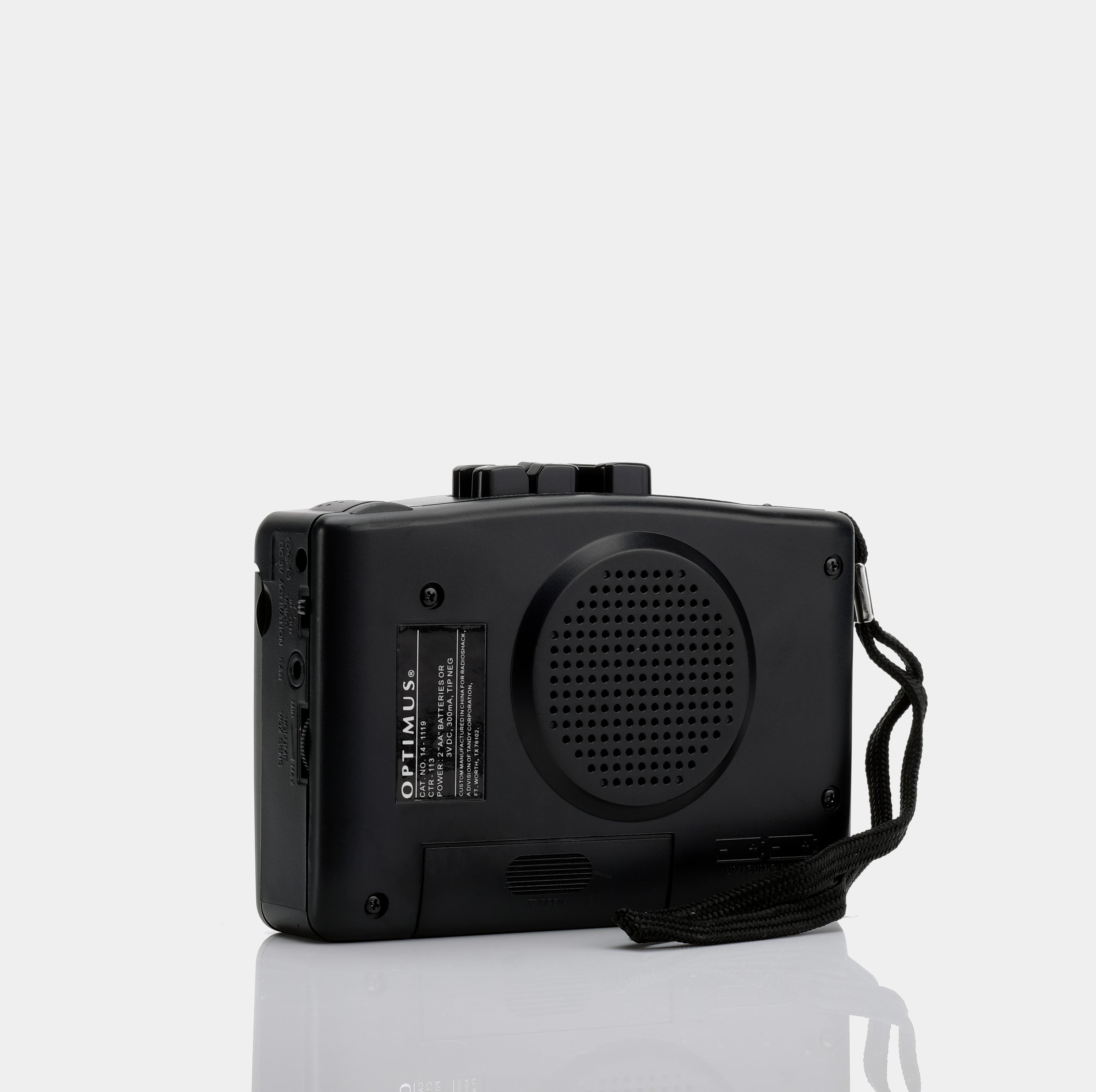Optimus CTR-113 Portable Cassette Player/Recorder