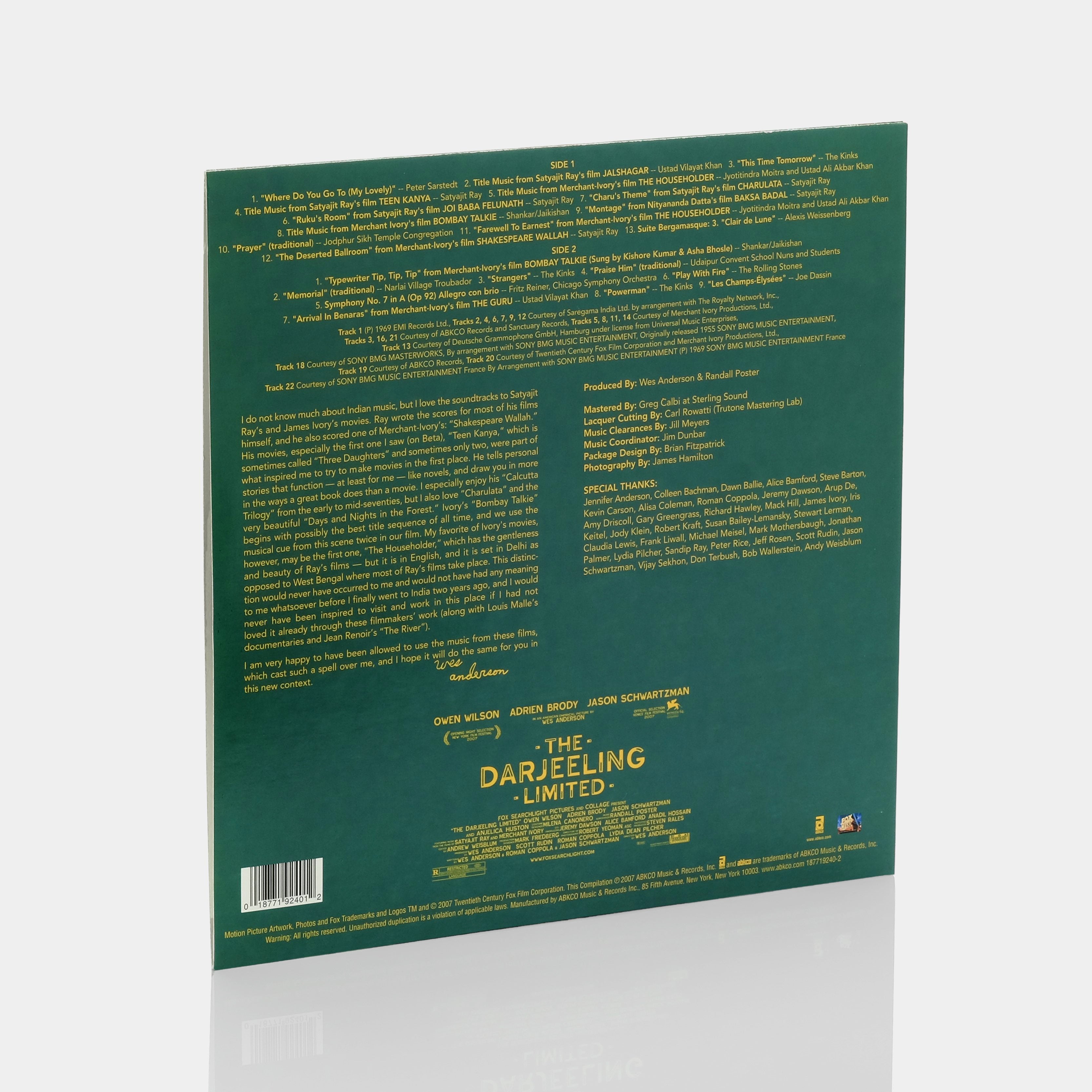 The Darjeeling Limited Original Soundtrack LP Vinyl Record