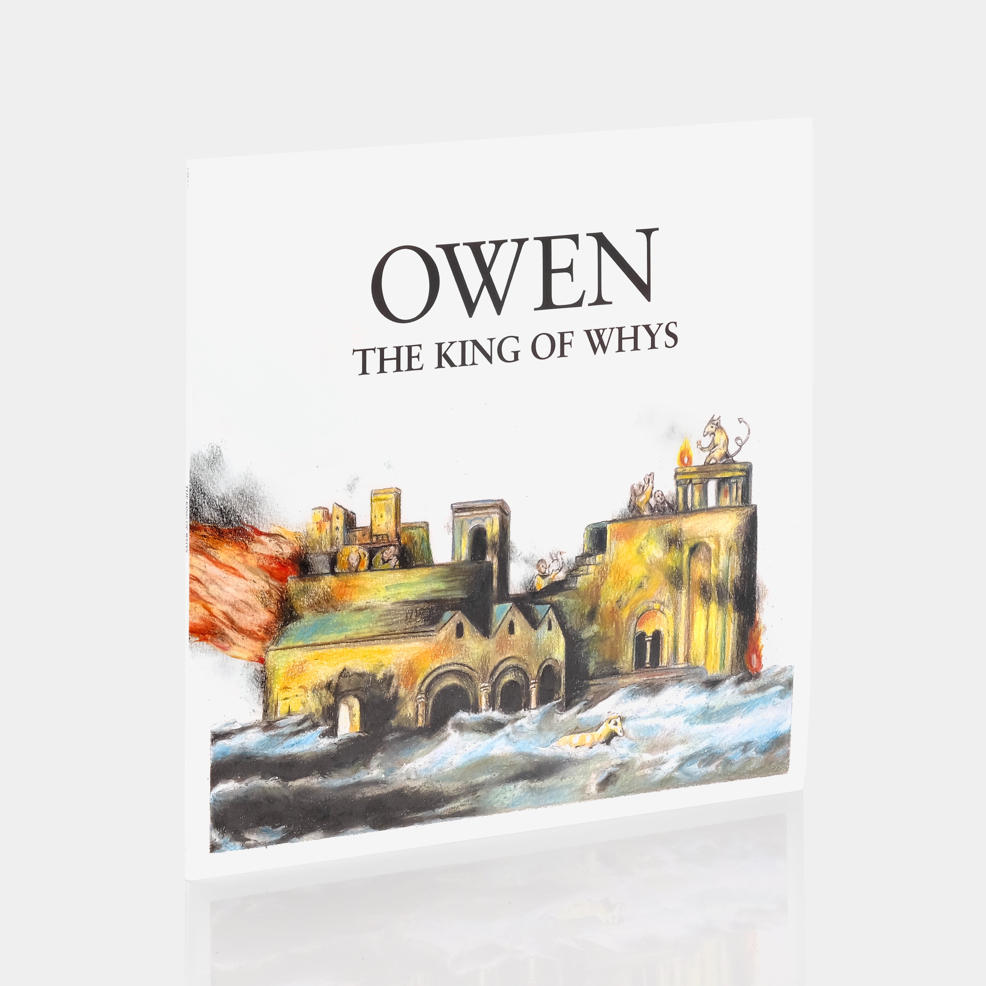 Owen - The King Of Whys LP Blue & White Starburst Vinyl Record