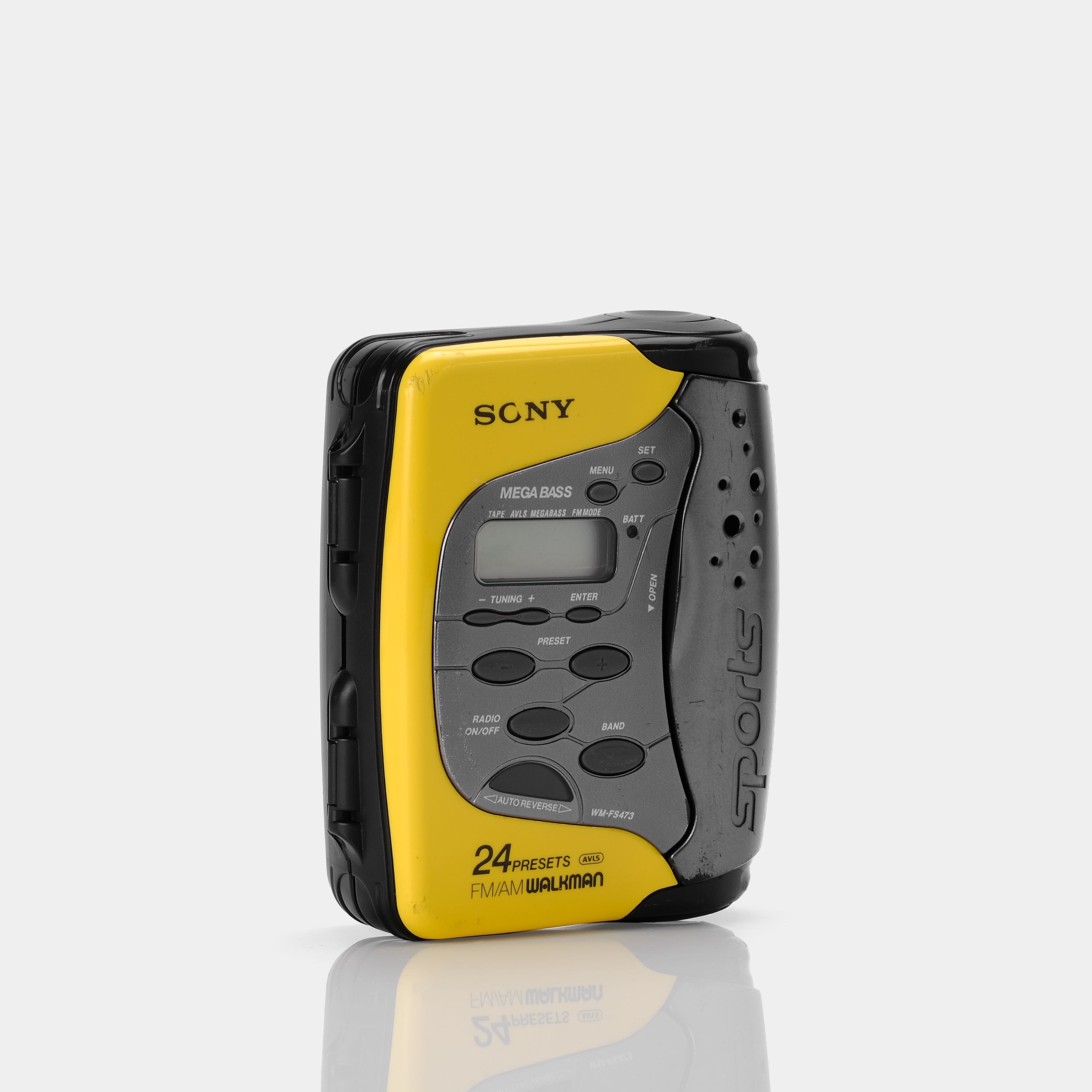 Sony Sports Walkman WM-FS473 AM/FM Portable Cassette Player