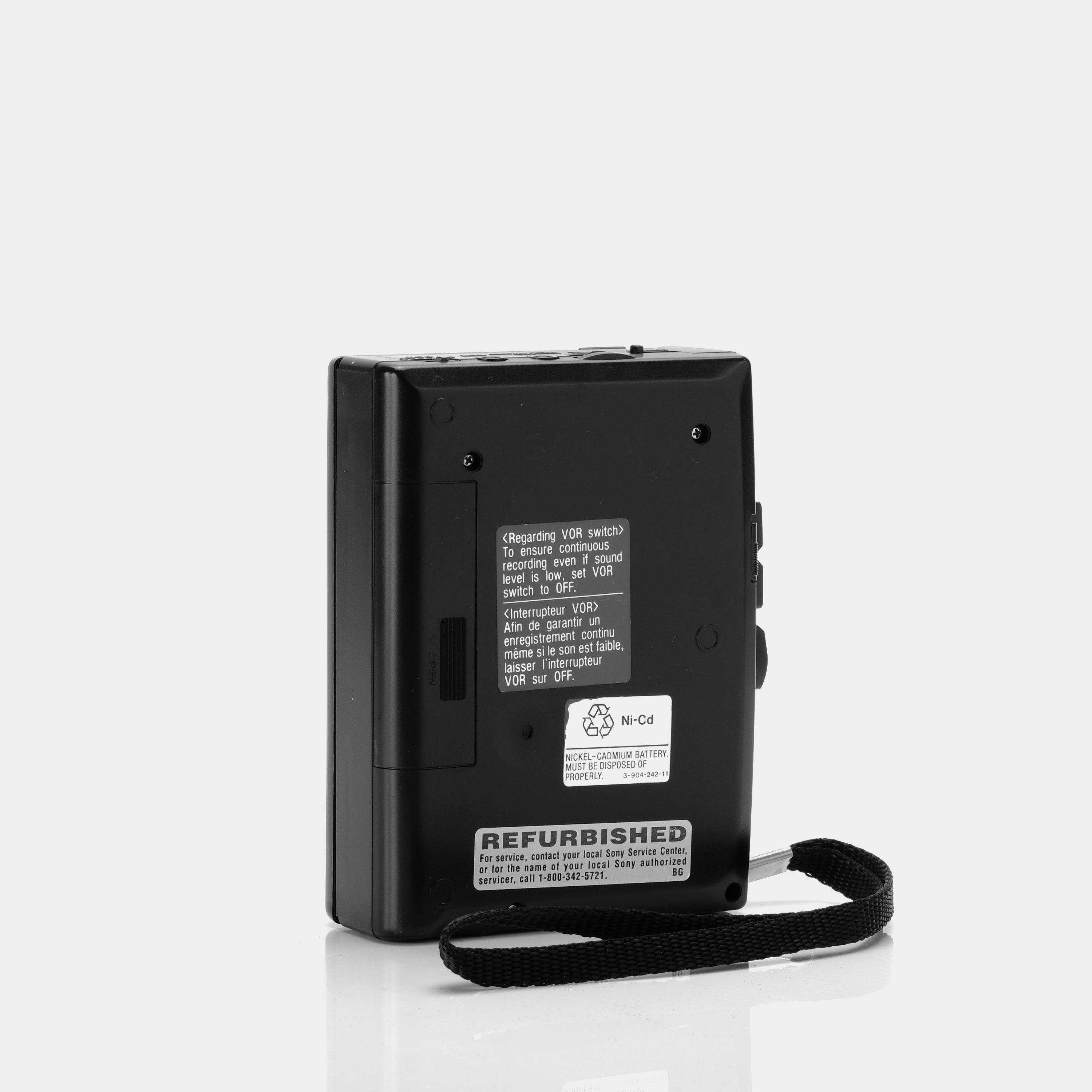 Sony Cassette Corder TCM-866V Portable Cassette Player