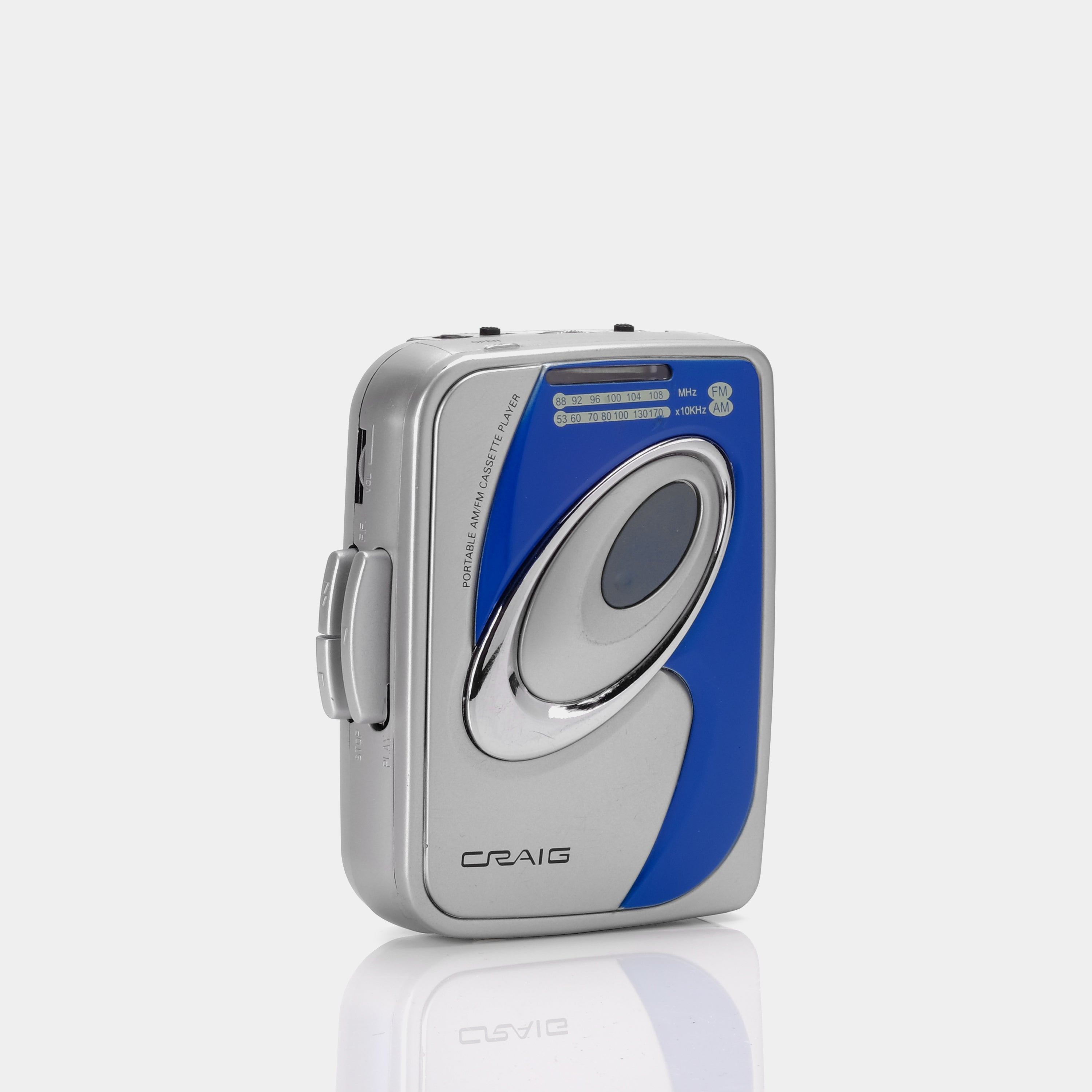 Craig CS2301A AM/FM Portable Cassette Player