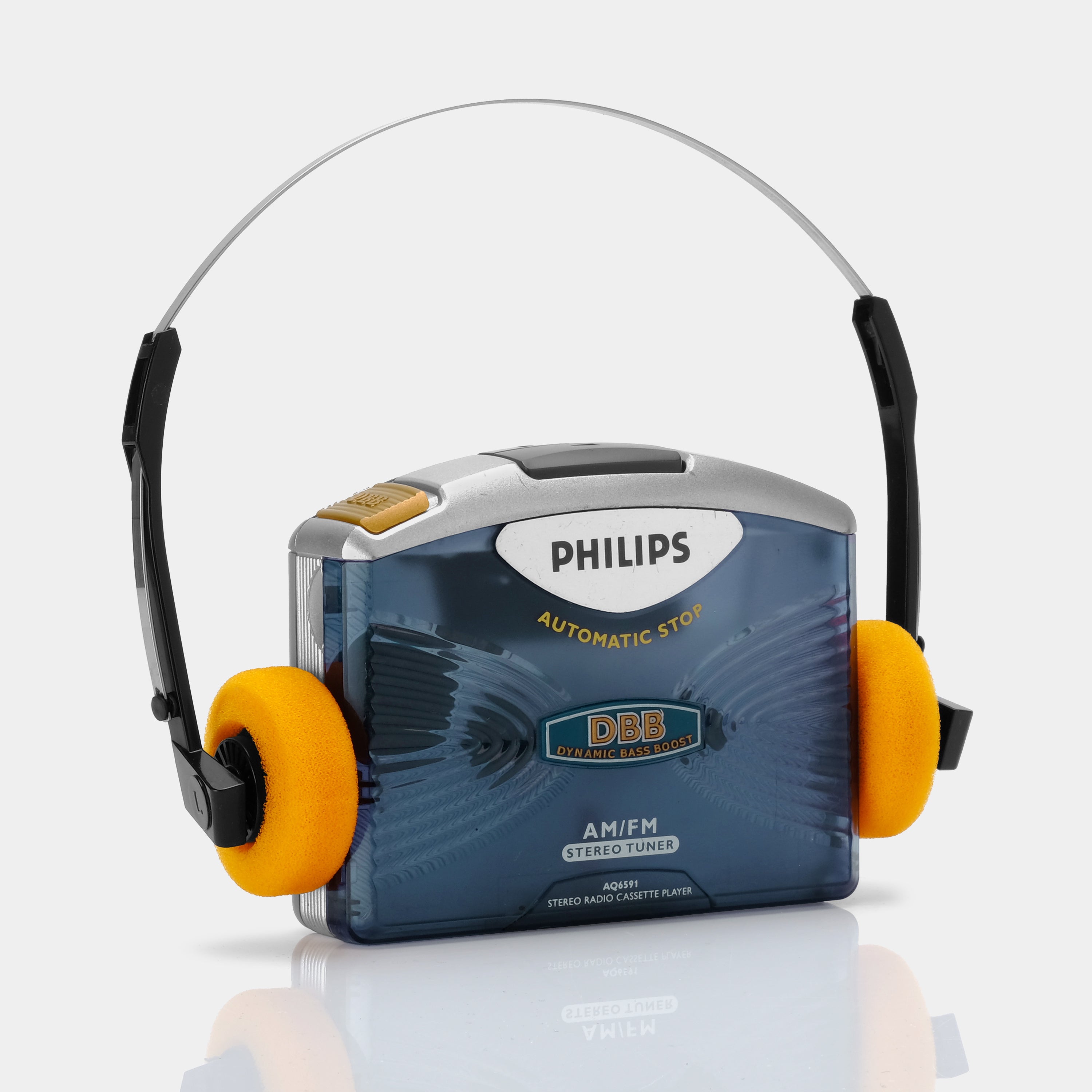 Philips AQ6591 Dynamic Bass Boost Portable Cassette Player