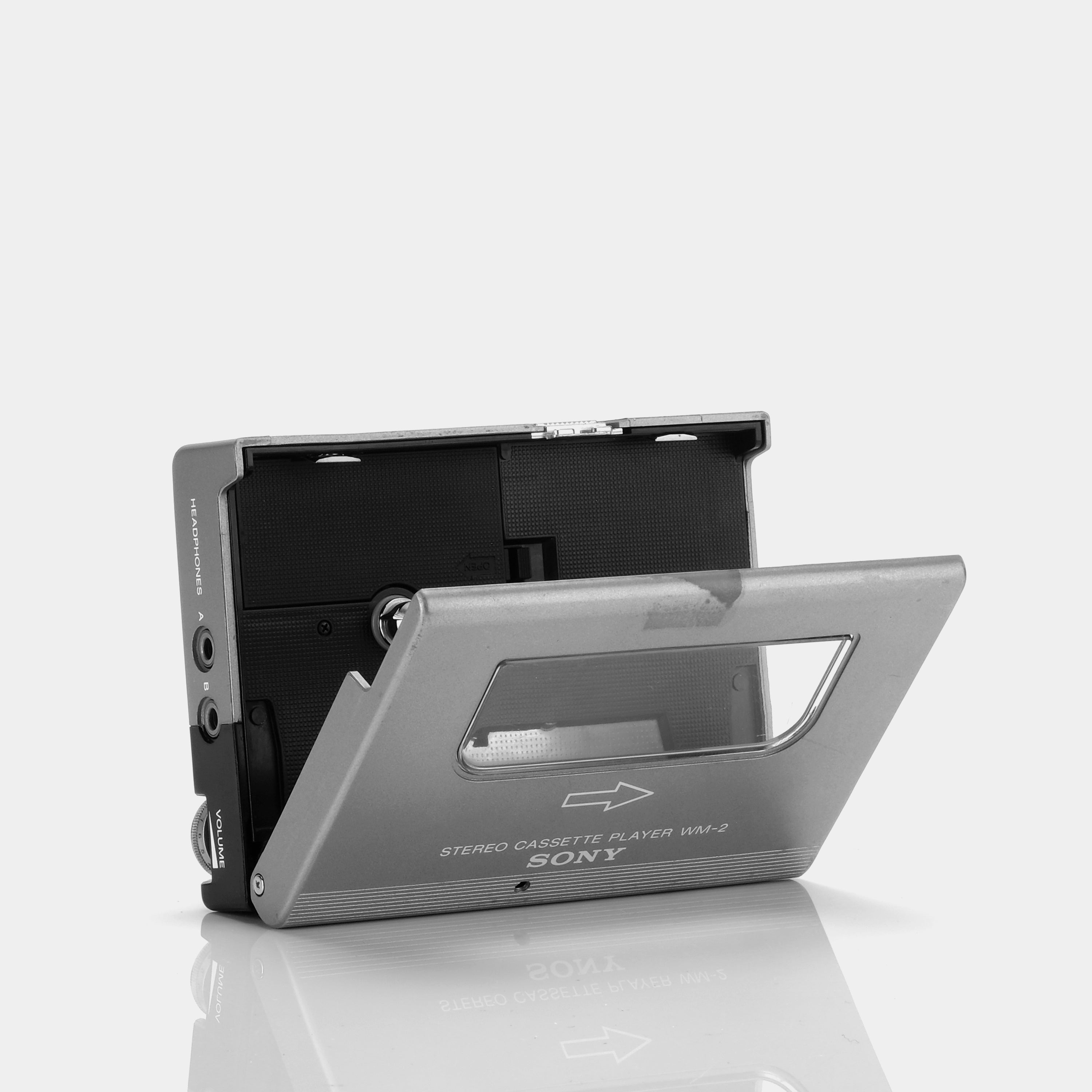 Sony Walkman II WM-2 Silver Portable Cassette Player
