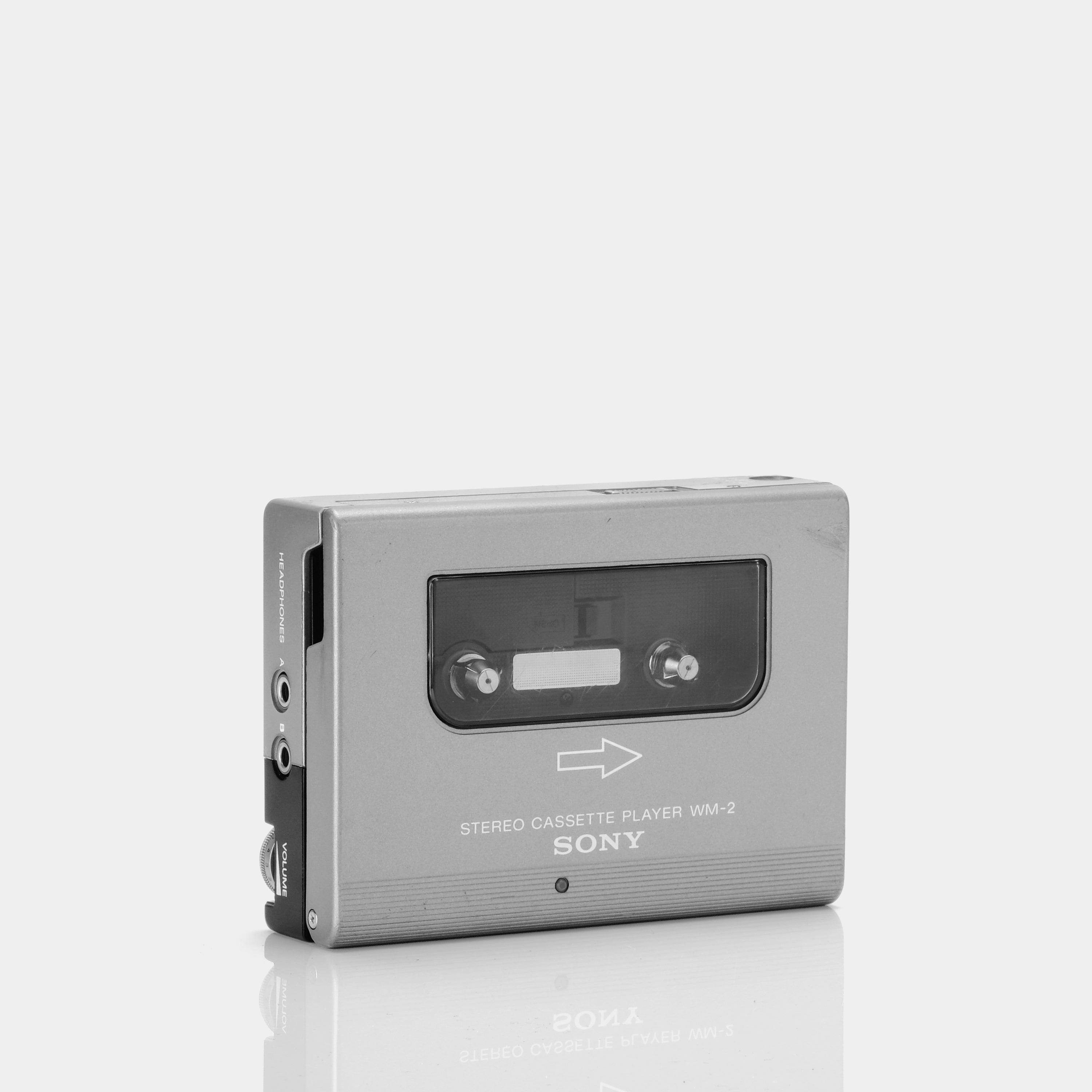 Sony Walkman II WM-2 Silver Portable Cassette Player