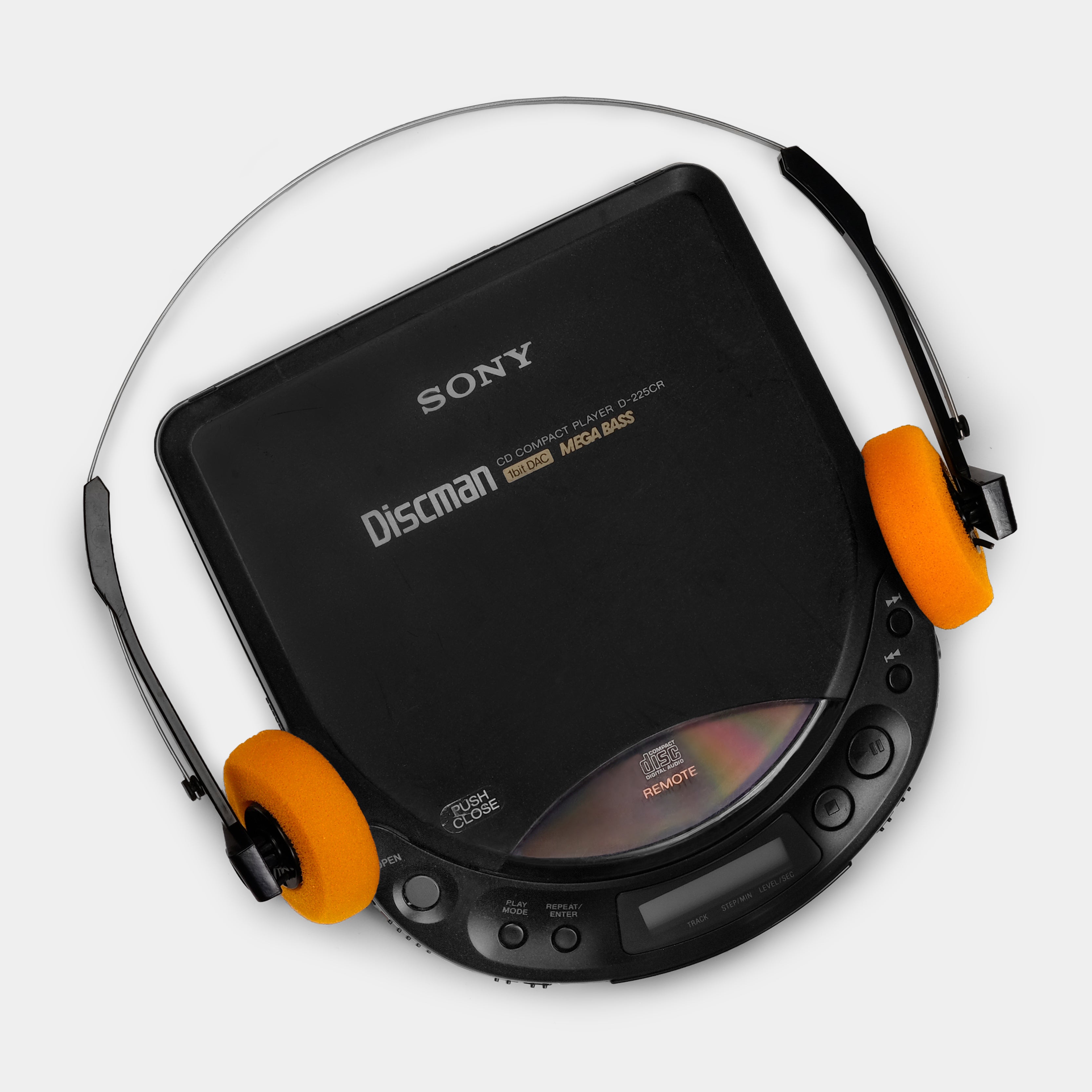 ジャンク扱い SONY Discman CD COMPACT PLAYER For Parts SONY Discman D-100 CD Compact Player Portable