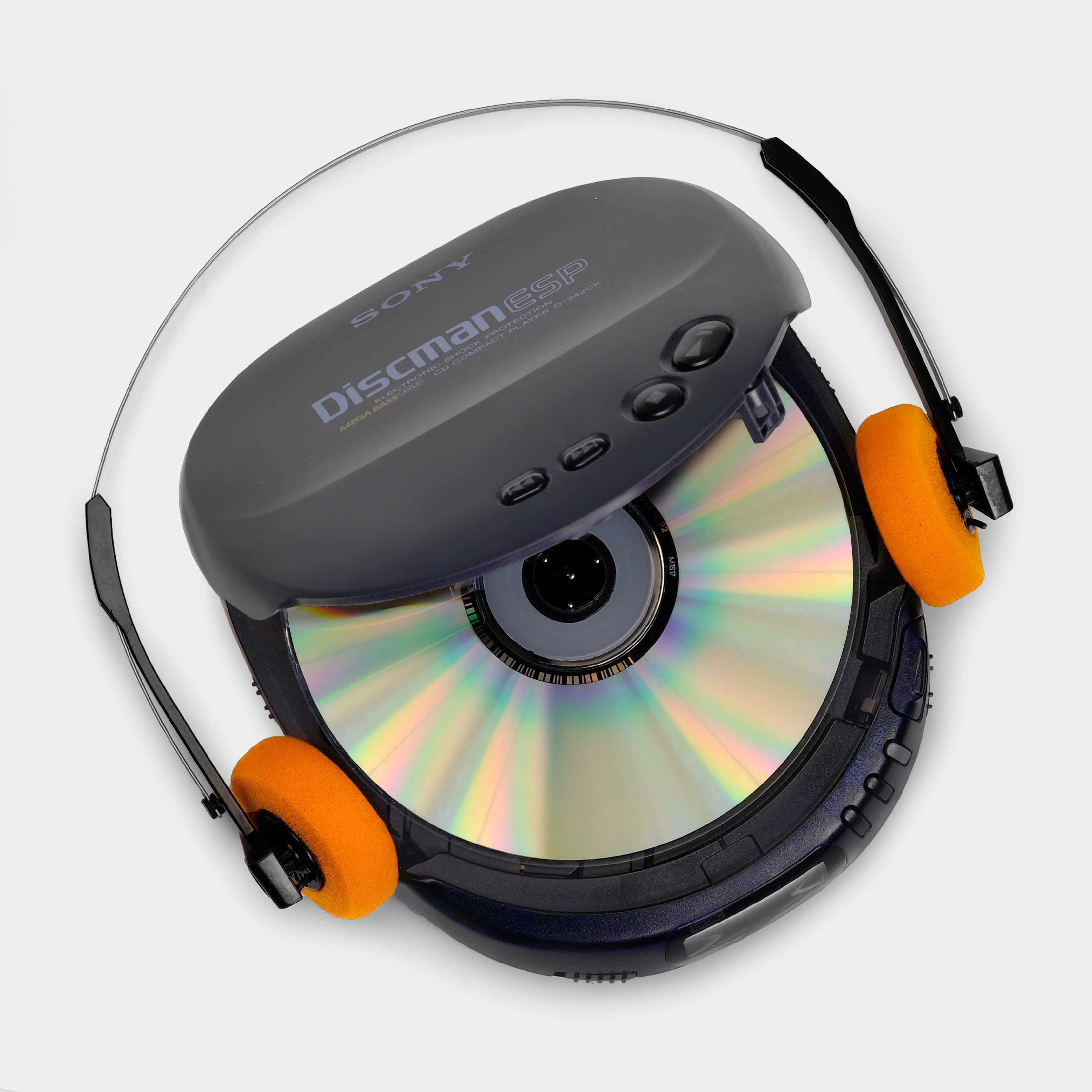 Sony Discman D-242CK Portable CD Player