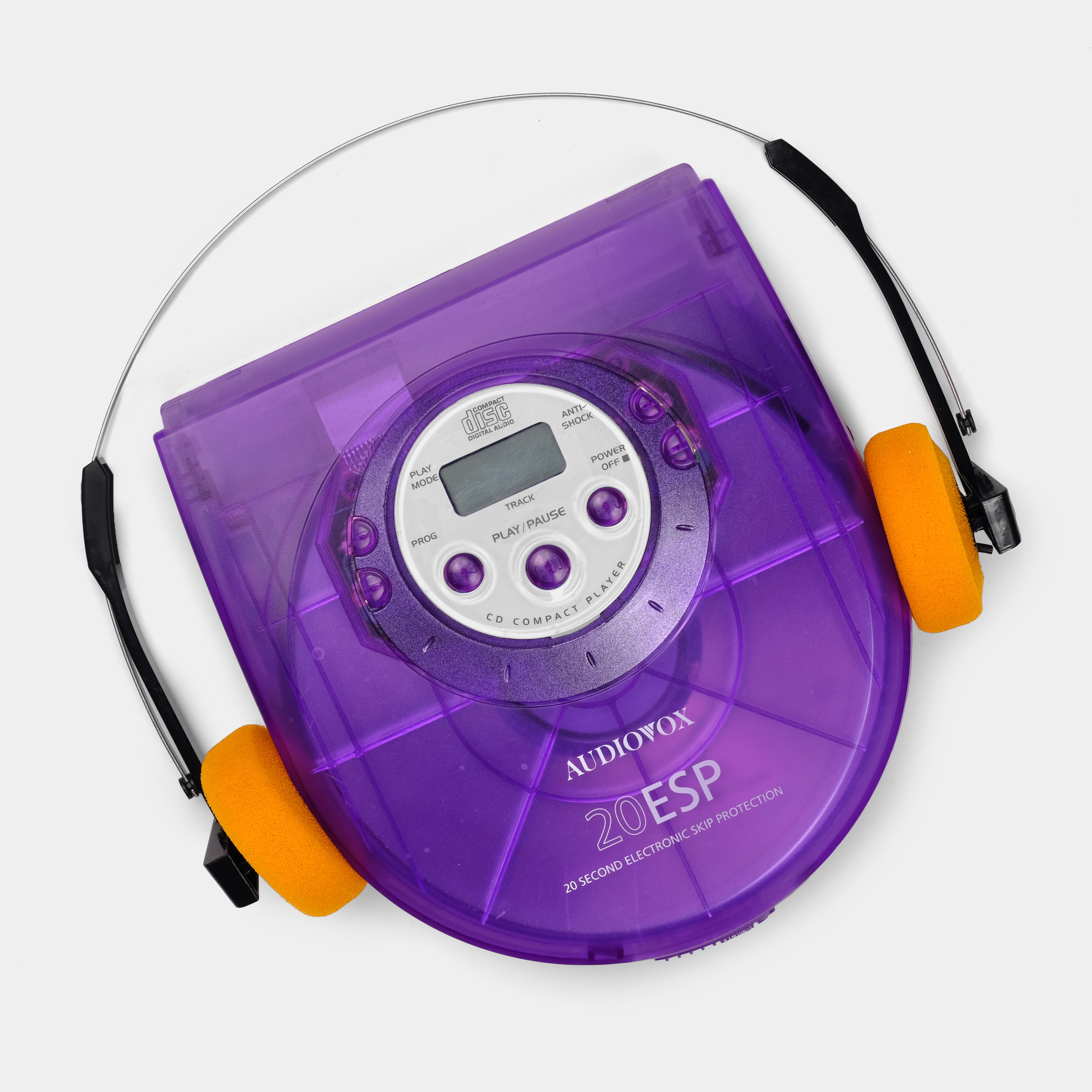 Audiovox Purple DM8801-IP Portable CD Player