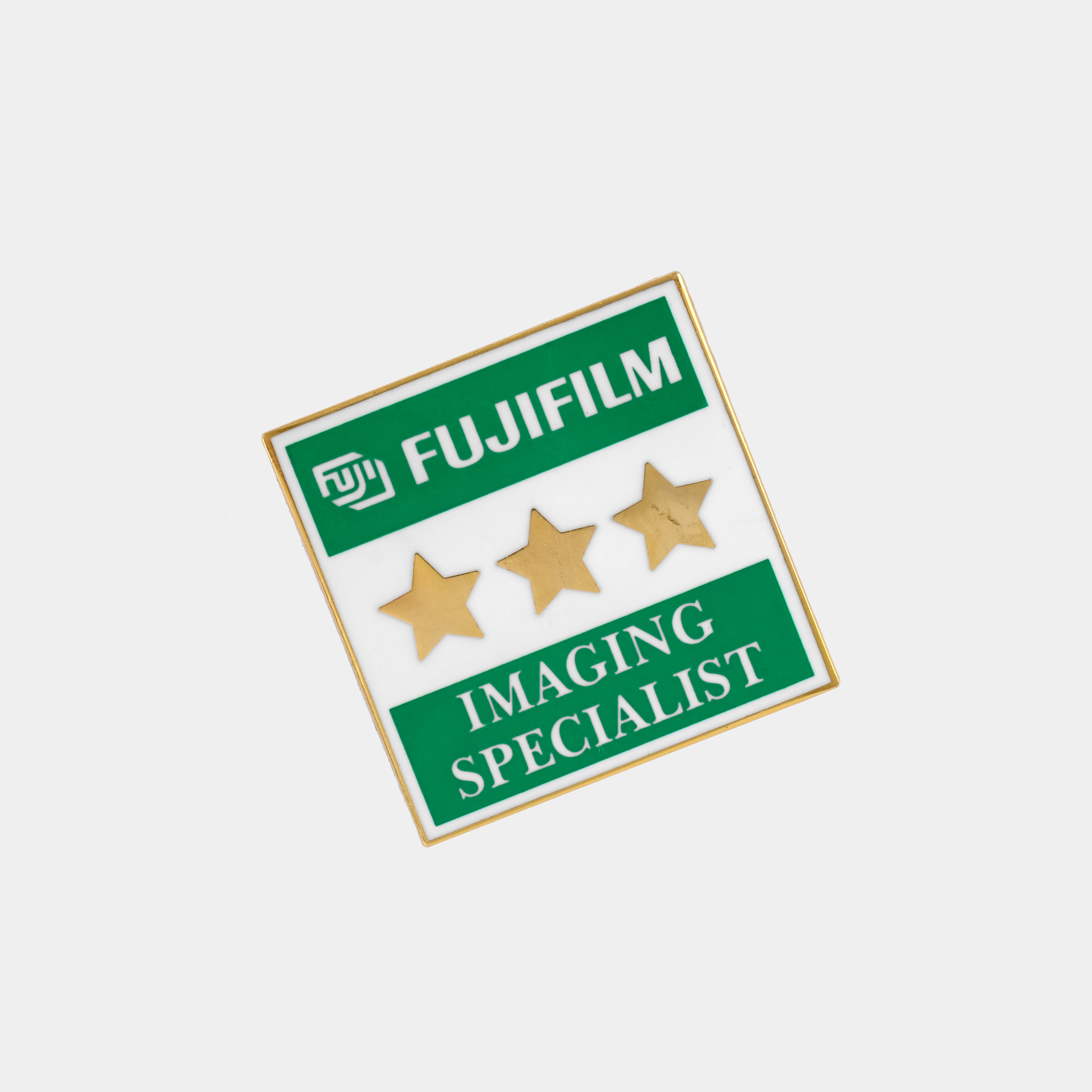 Fujifilm 3-Star Imaging Specialist Vintage Enamel Pin