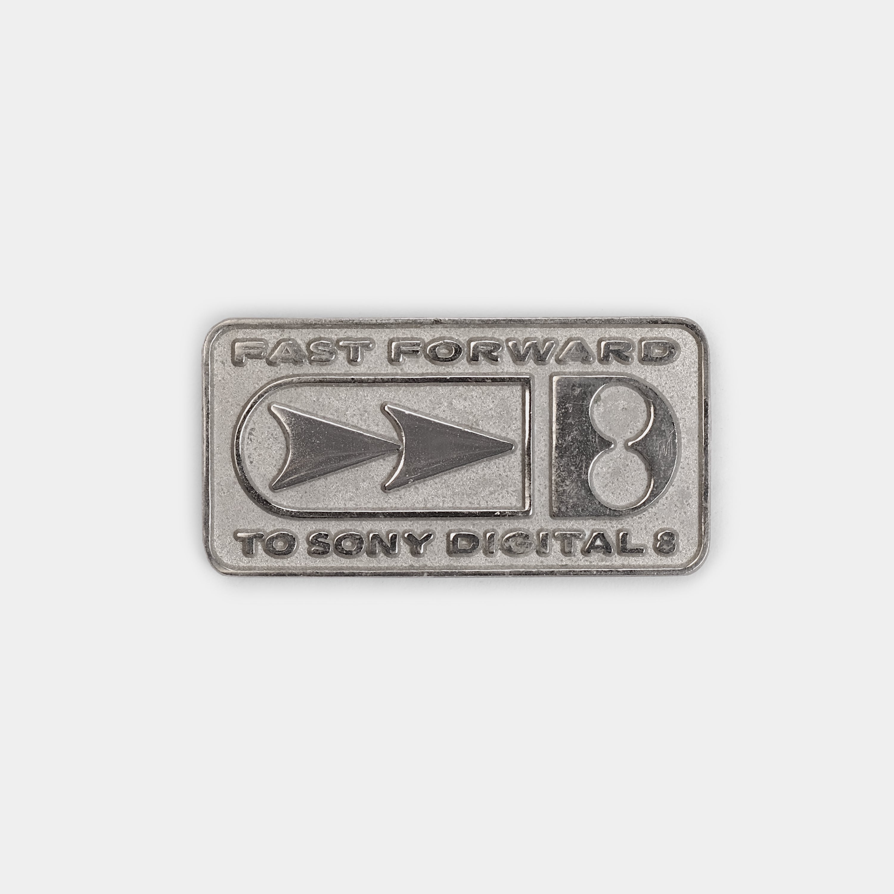 Fast Forward To Sony Digitals Vintage Enamel Pin