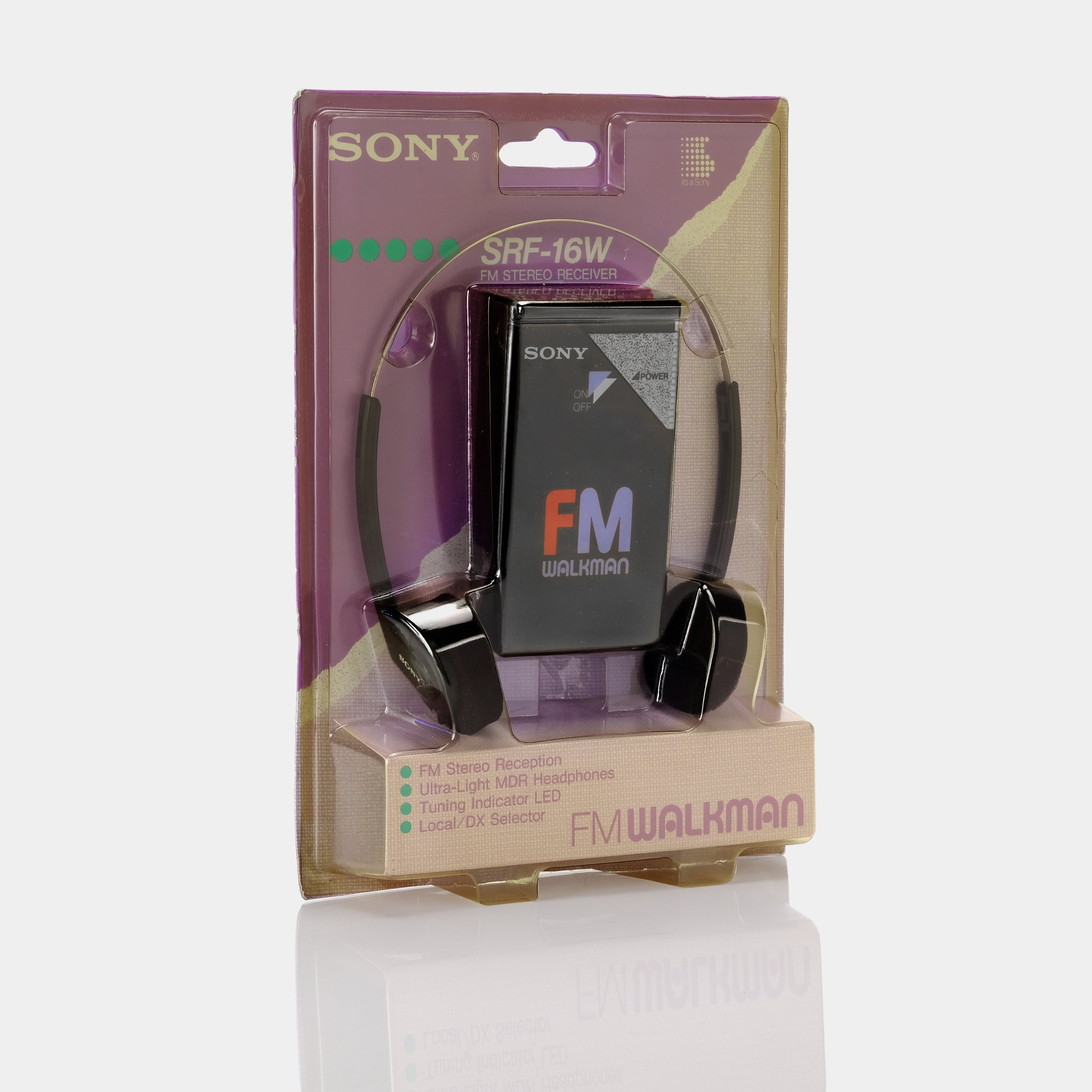 Sony Walkman SRF-15W FM Portable Radio (New Old Stock)