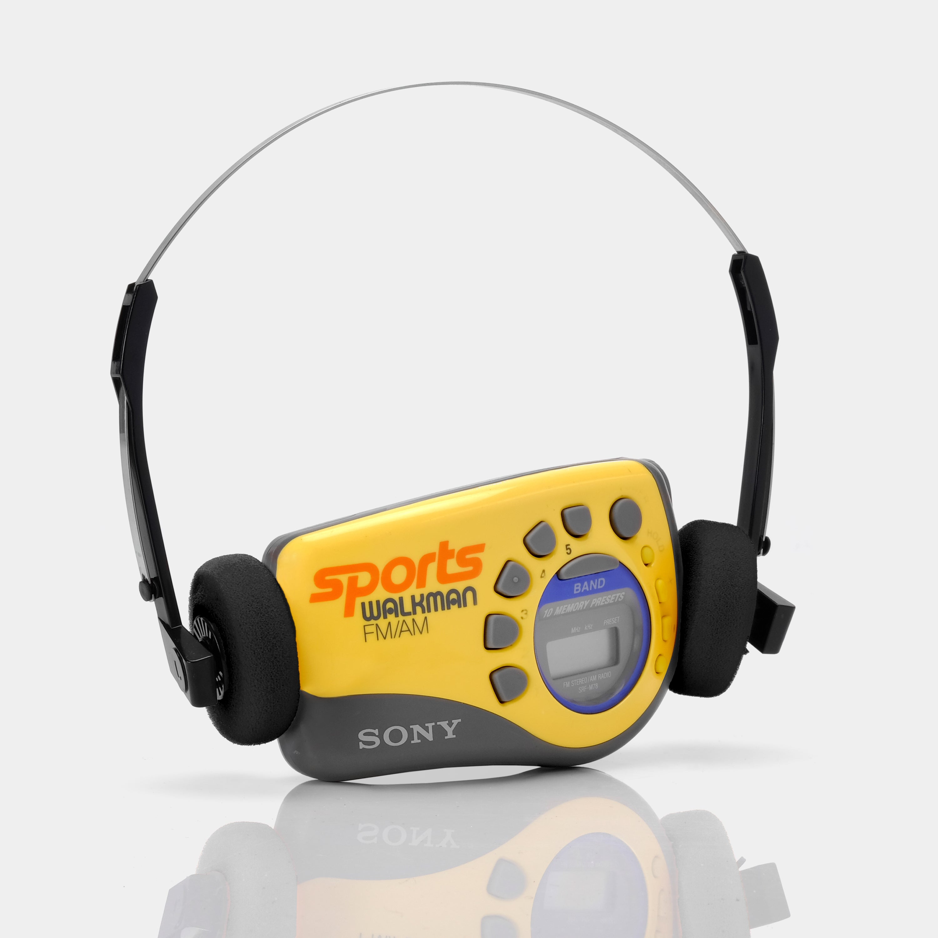Sony Sports Walkman SRF-M78 AM/FM Stereo Arm Band Radio (B Grade)