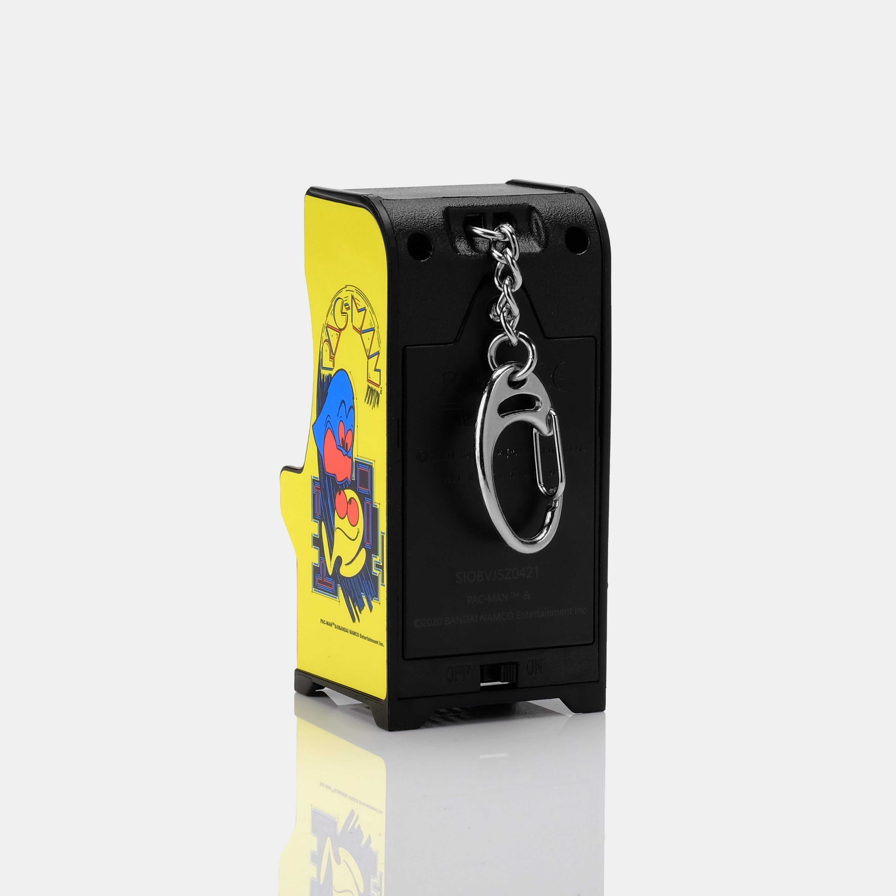 Tiny Arcade Pac-Man Game Keychain