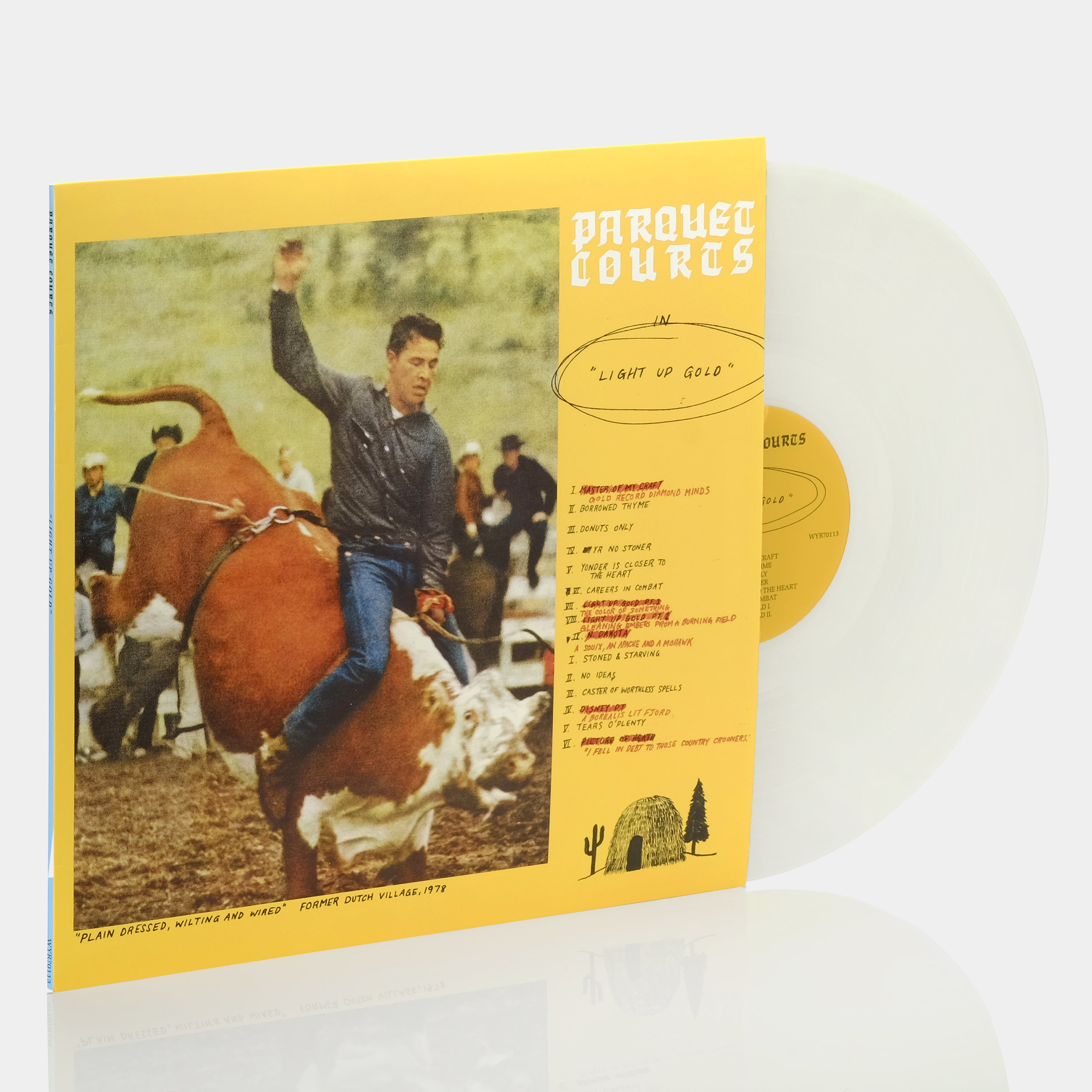 Parquet Courts - Light Up Gold (10th Anniversary Edition) LP Glow In The Dark Vinyl Record