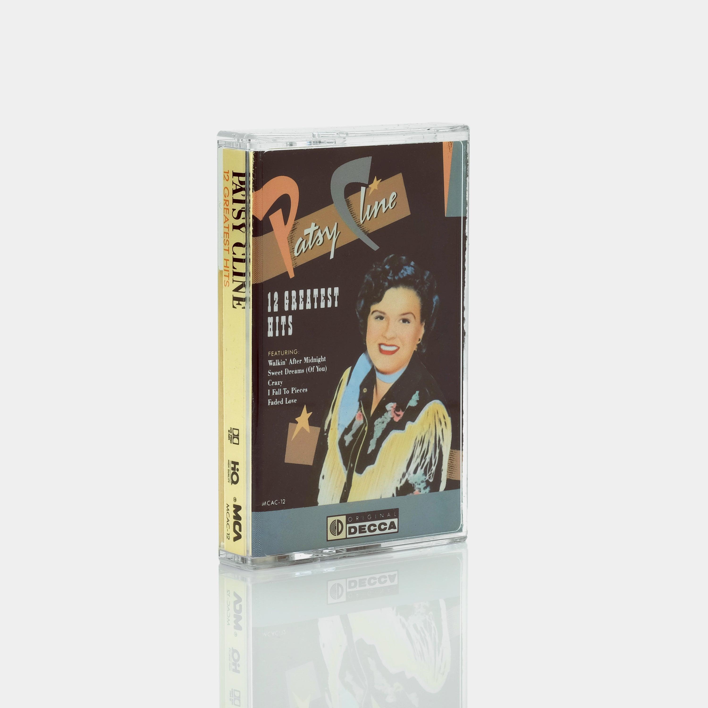 Patsy Cline - 12 Greatest Hits Cassette Tape