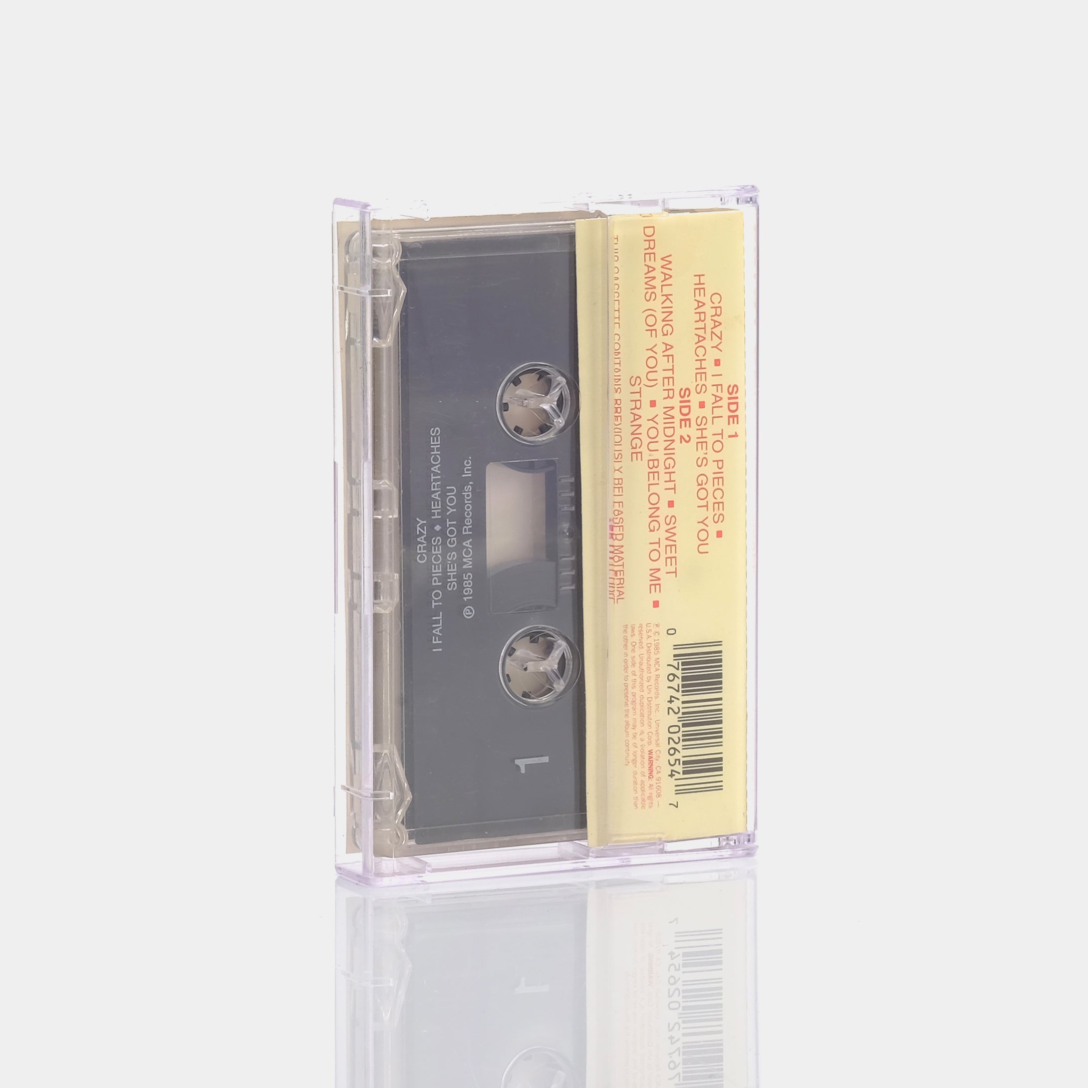 Patsy Cline - Heartaches Cassette Tape
