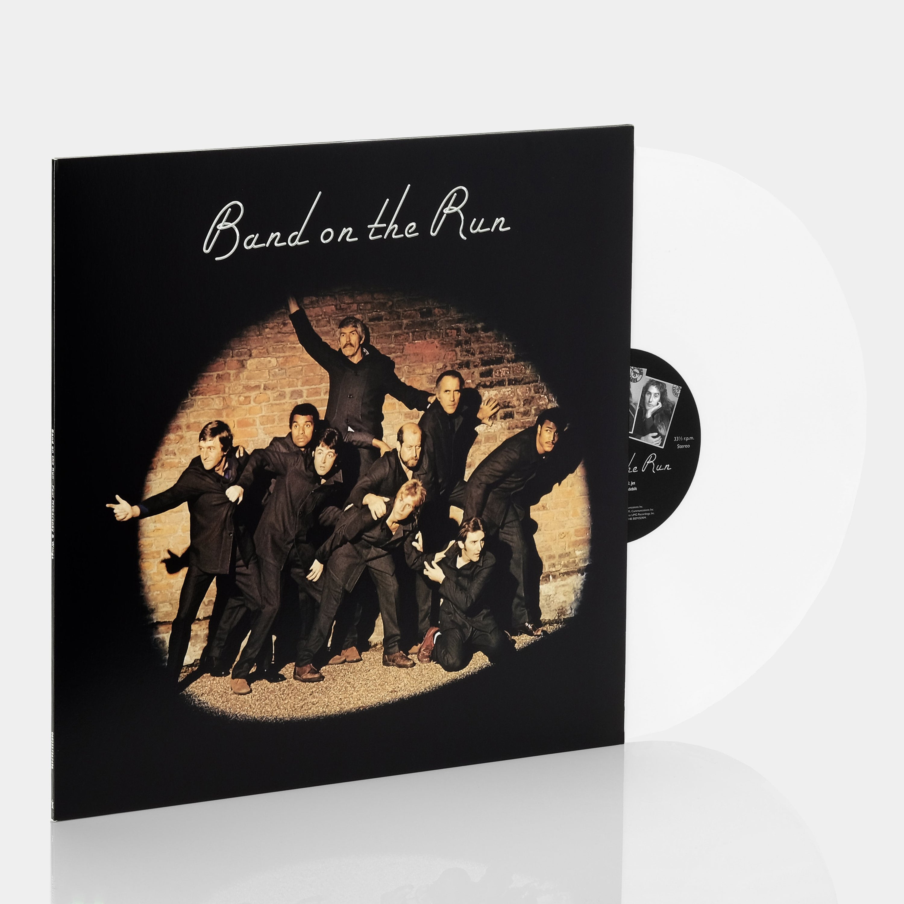 Paul McCartney & Wings - Band On The Run LP White Vinyl Record
