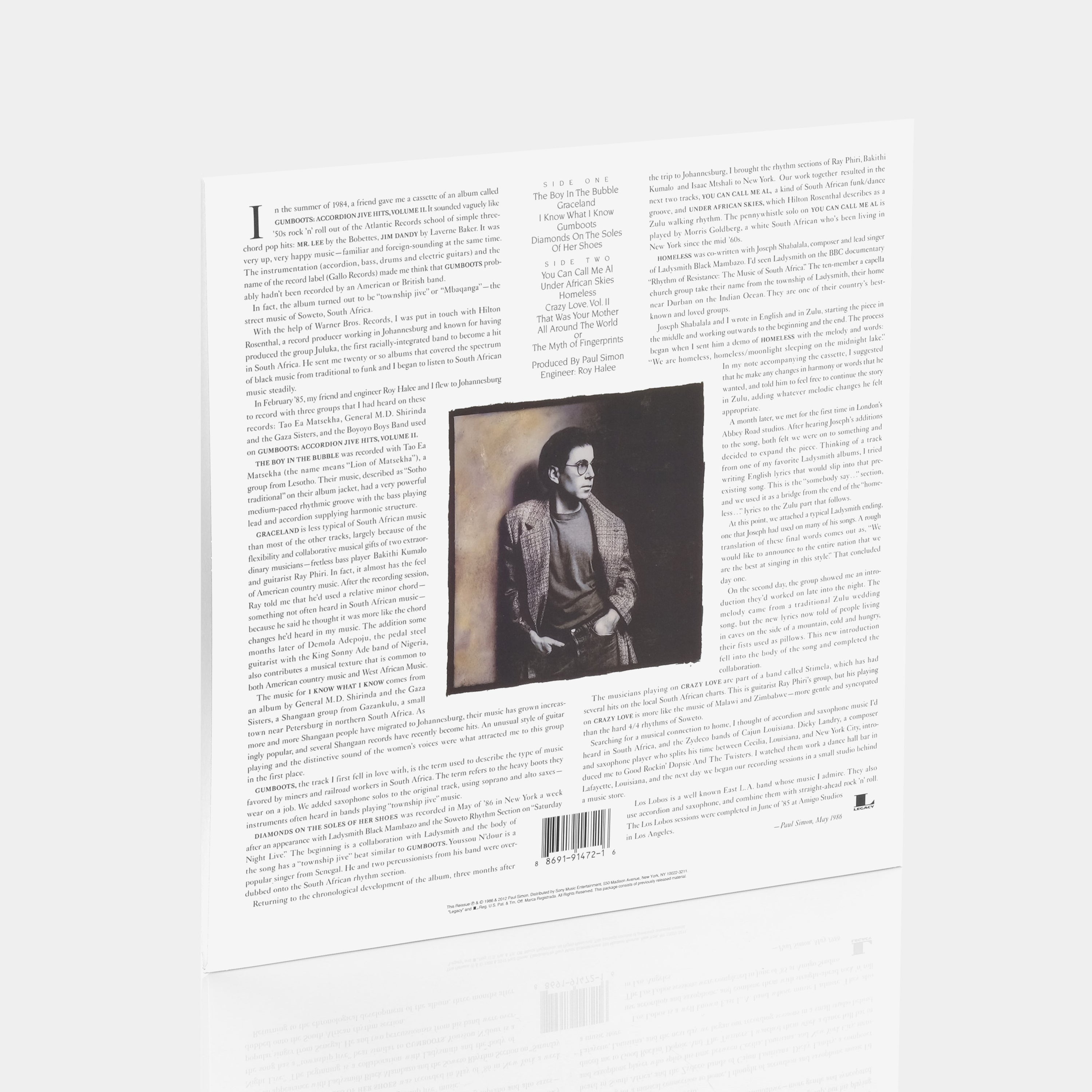Paul Simon - Graceland (25th Anniversary Edition) LP Vinyl Record