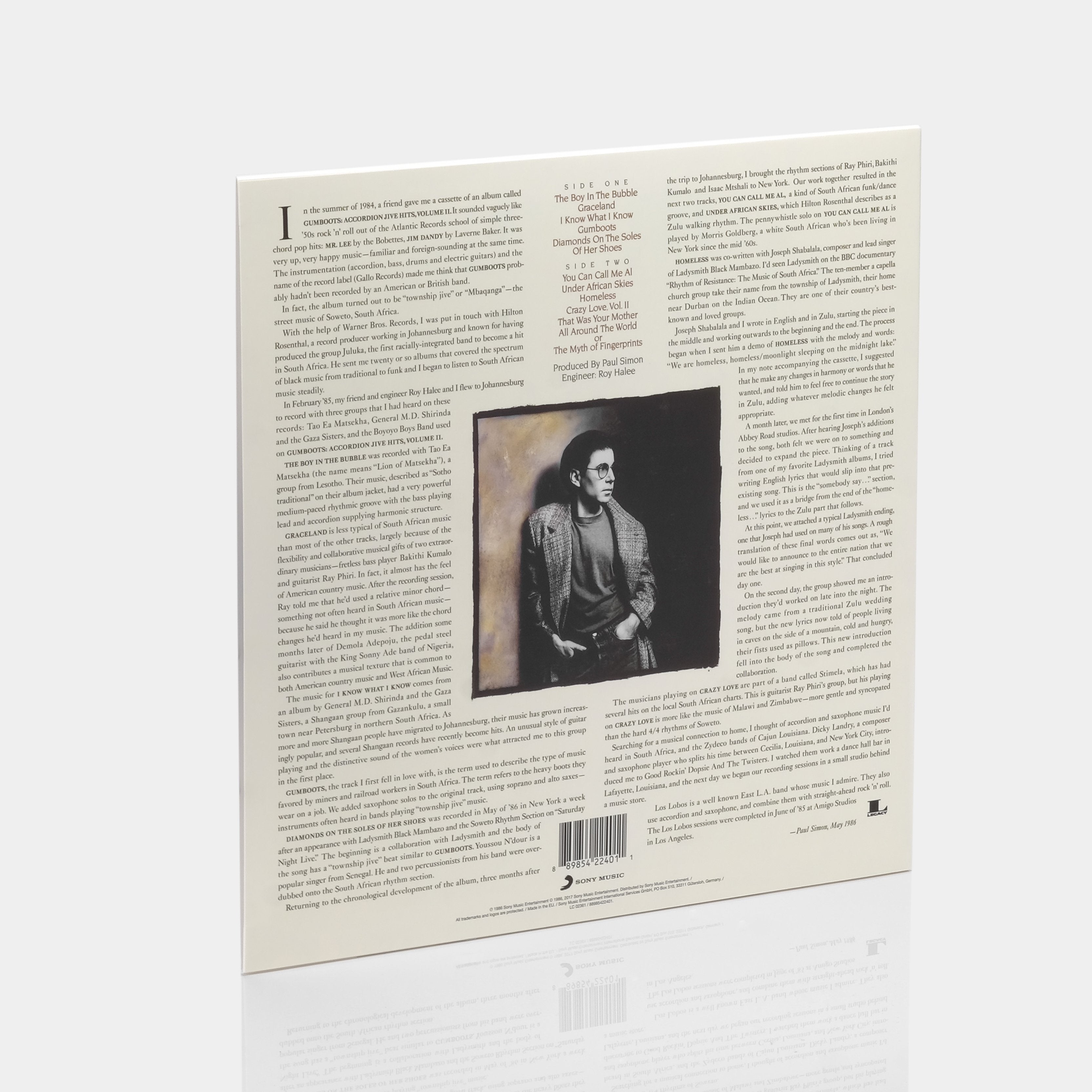 Paul Simon - Graceland LP Vinyl Record