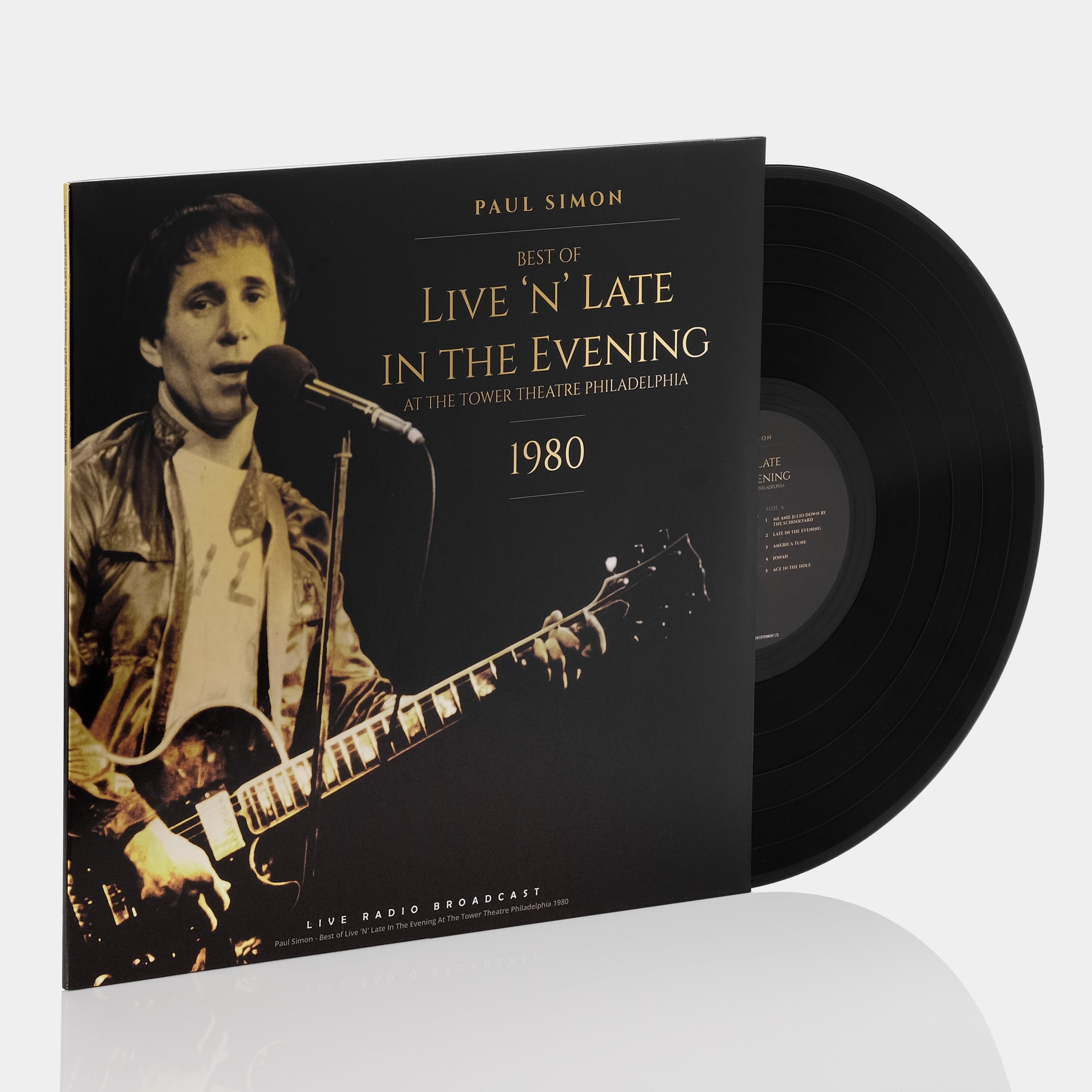 Paul Simon - Best Of Live 'N' Late In The Evening LP Vinyl Record