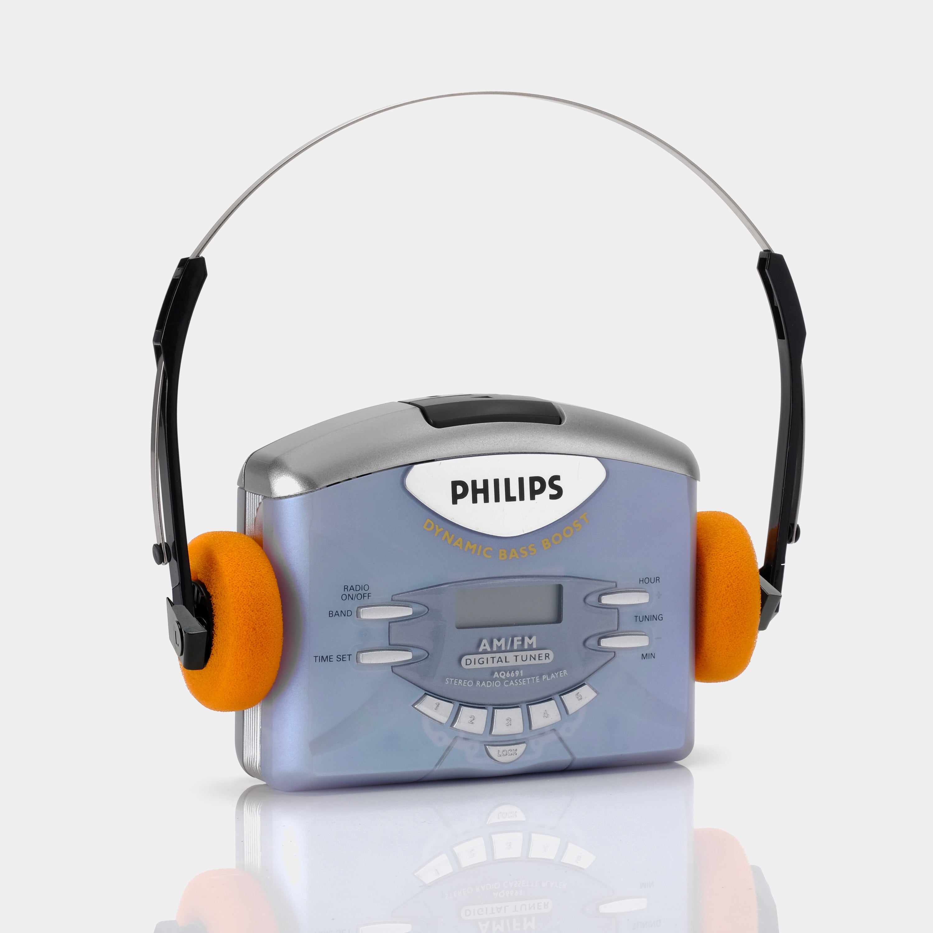 Philips AQ6691 Dynamic Bass Boost Portable Cassette Player
