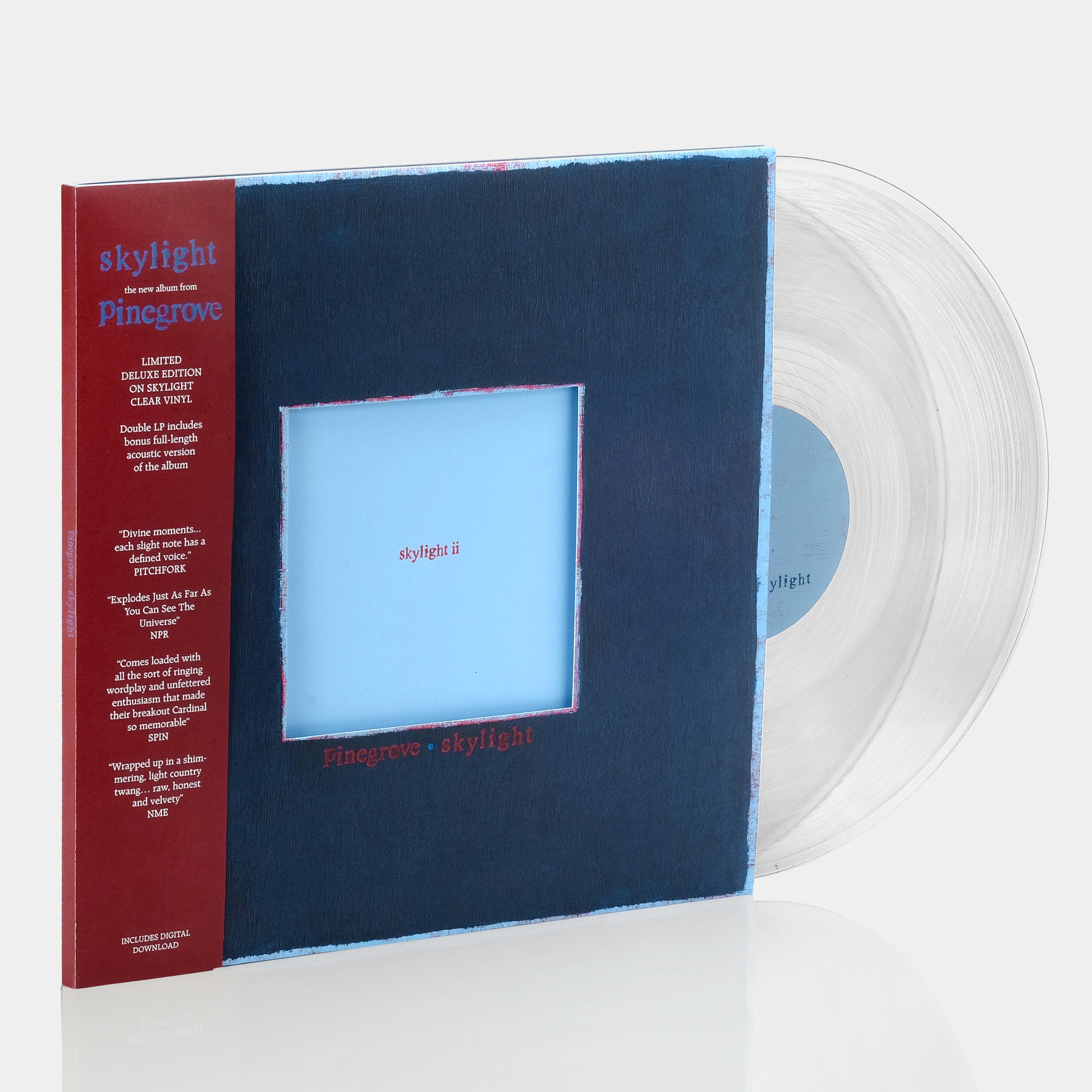 Pinegrove - Skylight 2xLP Clear Vinyl Record