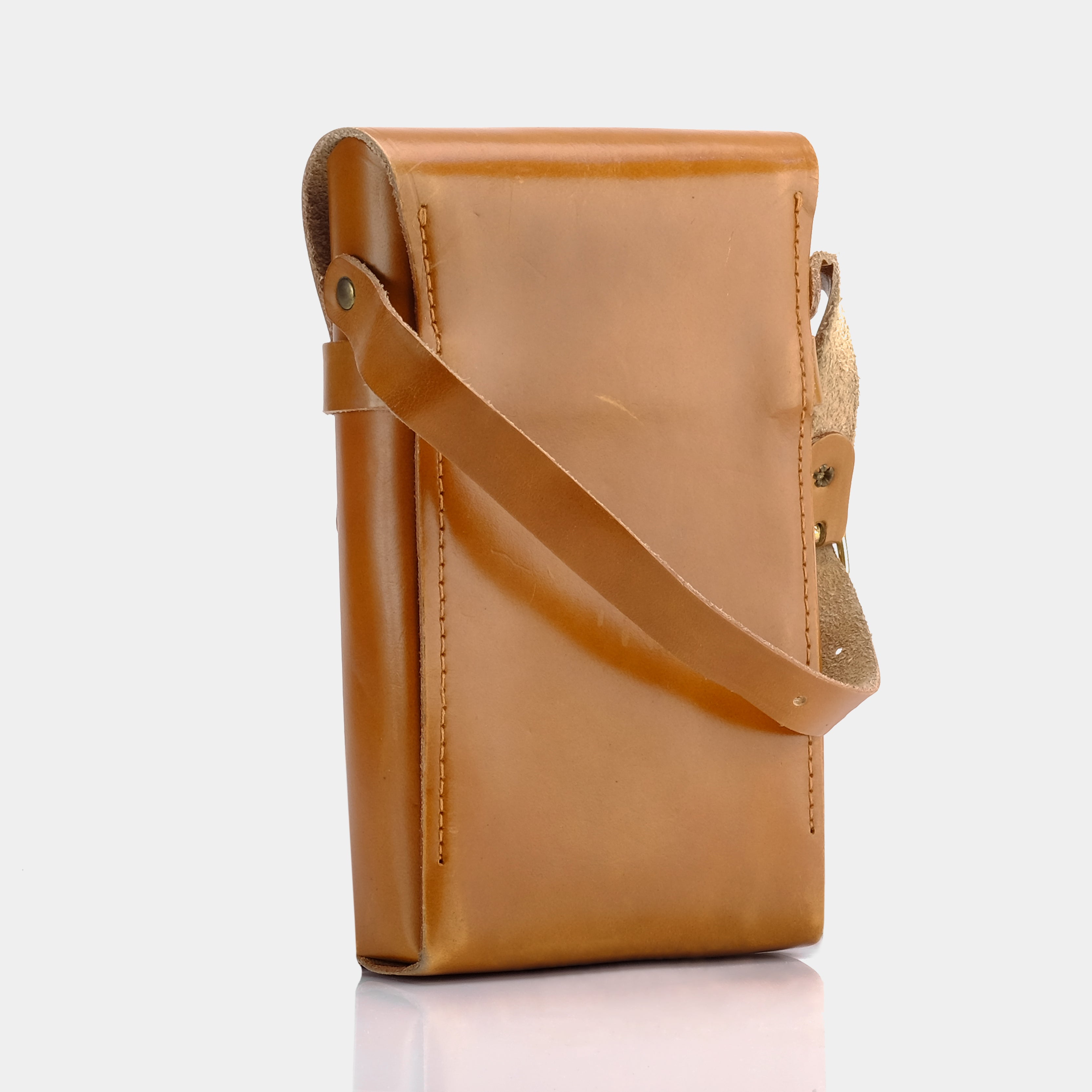 Tan Leather SX-70 Instant Camera Case