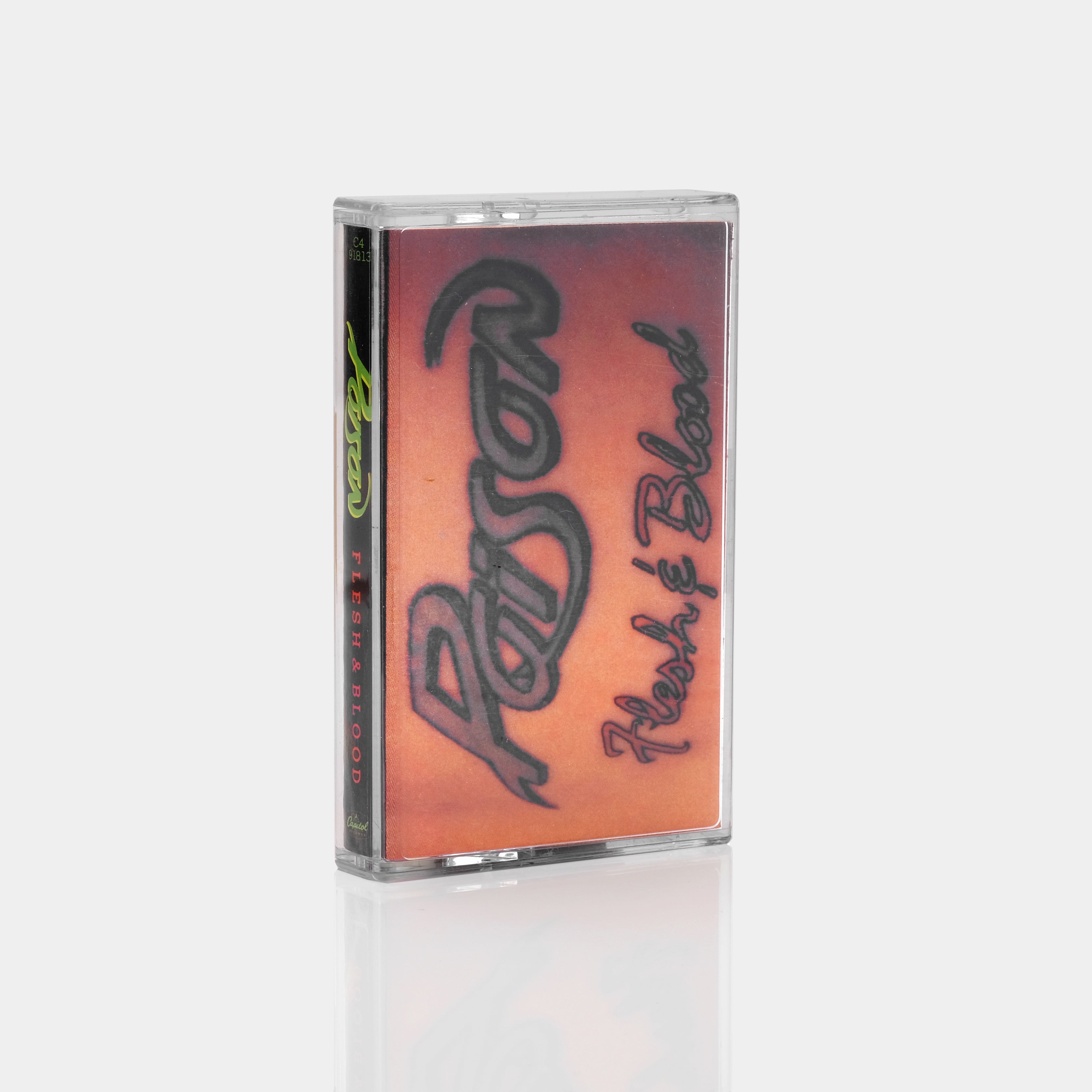 Poison - Flesh & Blood Cassette Tape