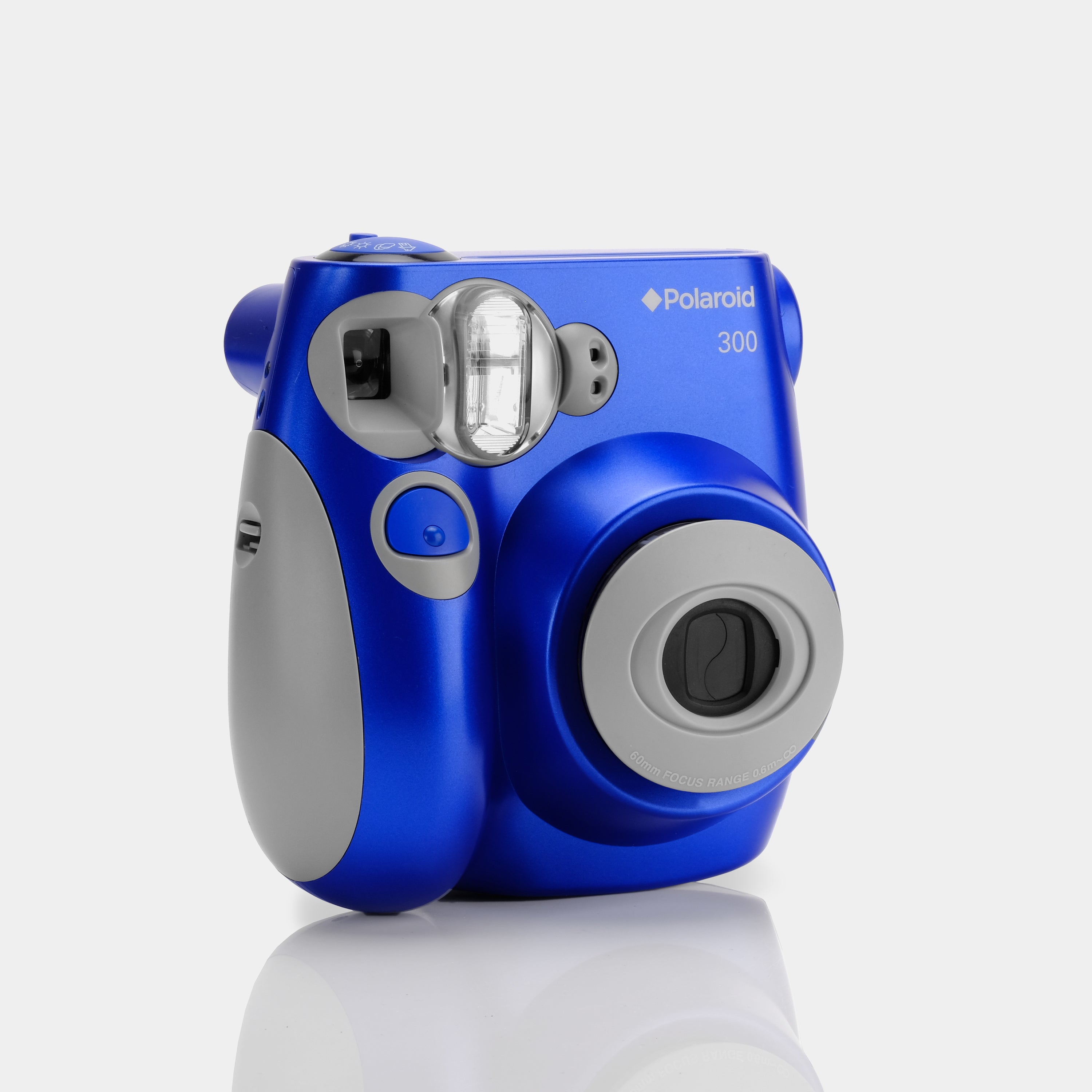 Polaroid 300 Metallic Blue Instax Mini Instant Film Camera