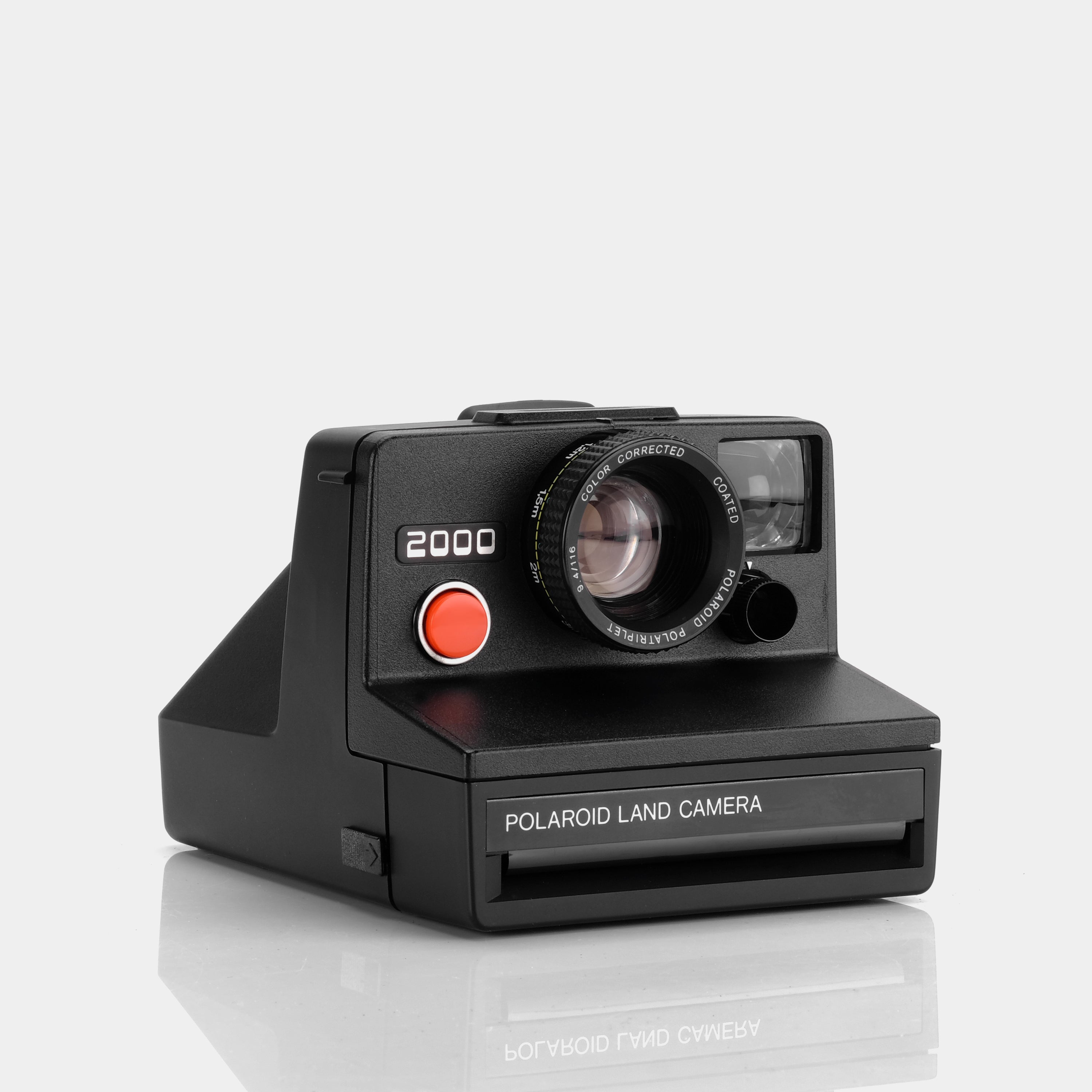 Polaroid SX-70 2000 Red Button with Coated Lens Instant Film Camera